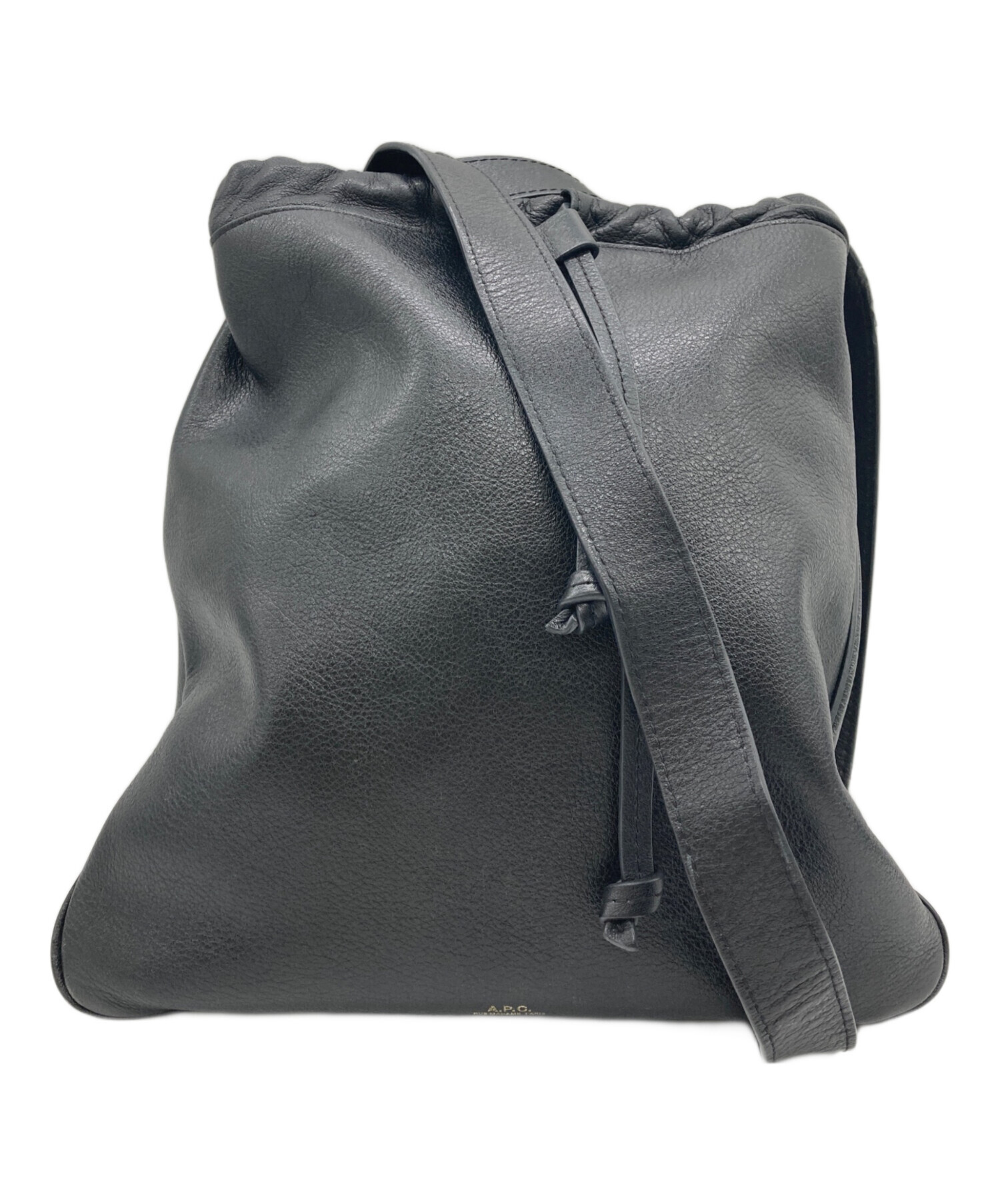 中古・古着通販】A.P.C. (アーペーセー) レザーショルダーバッグ 