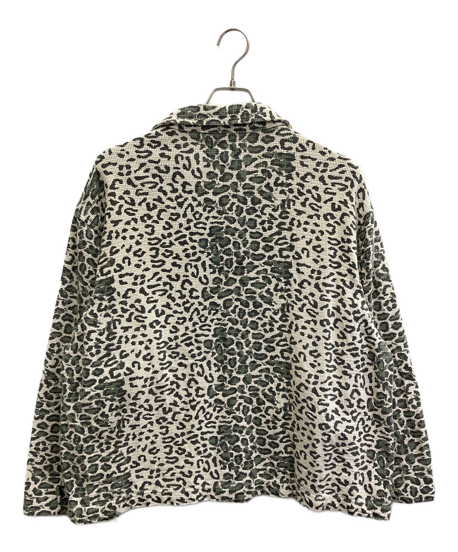 中古・古着通販】stussy (ステューシー) LEOPARD MESH ZIP JACKET