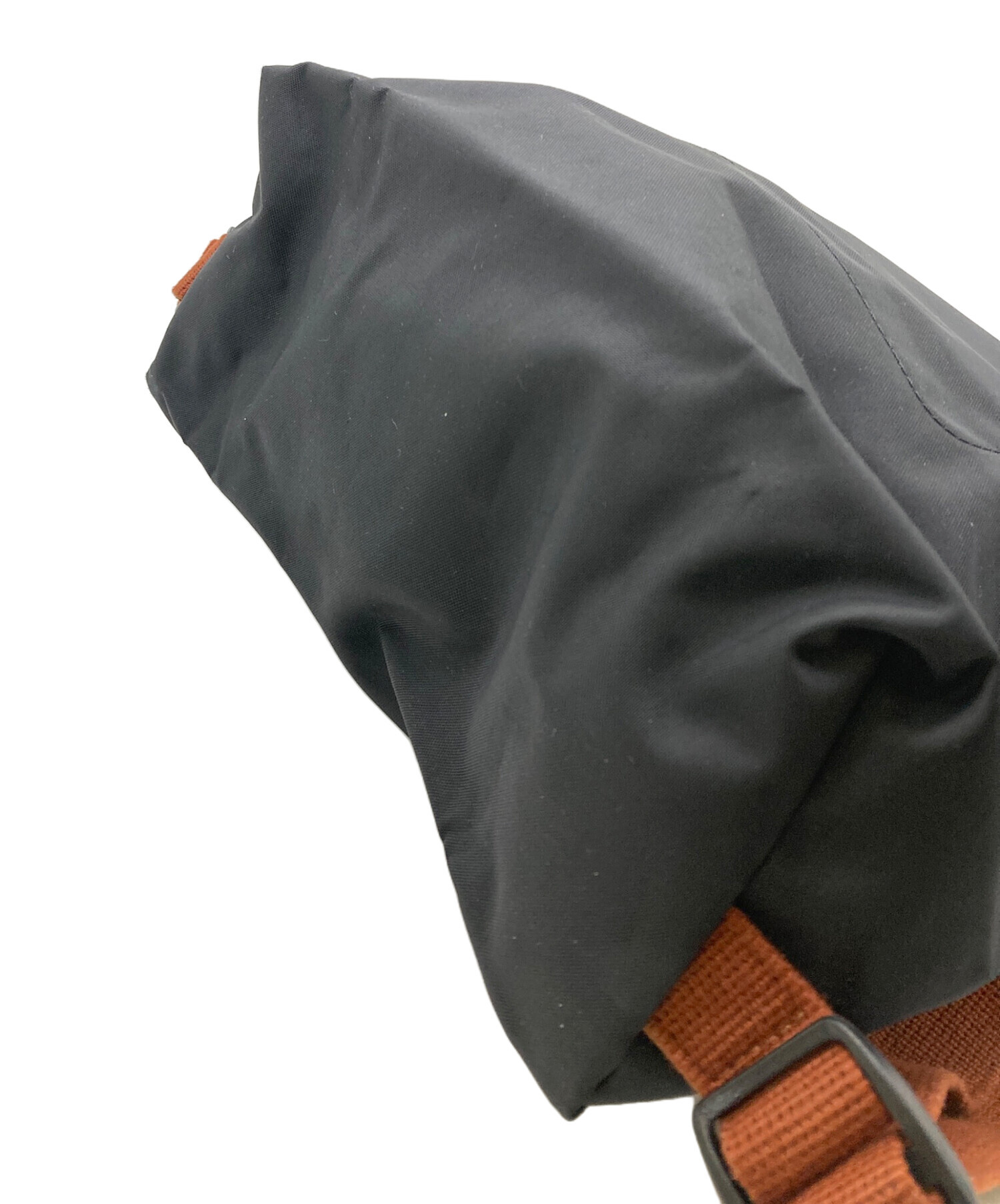 中古・古着通販】LONGCHAMP (ロンシャン) リュック ブラック×ブラウン