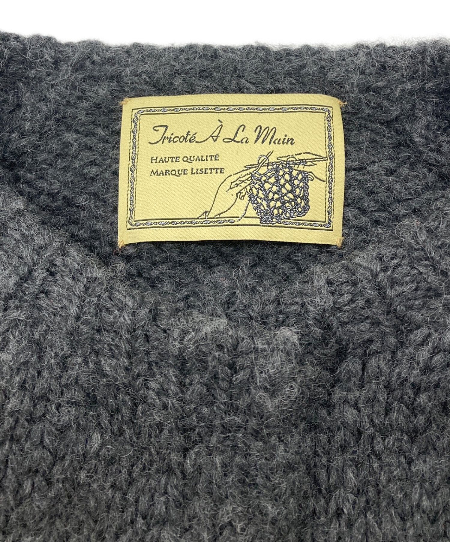 中古・古着通販】Lisette Tricote A La Main (リゼッタ) ウールニット 