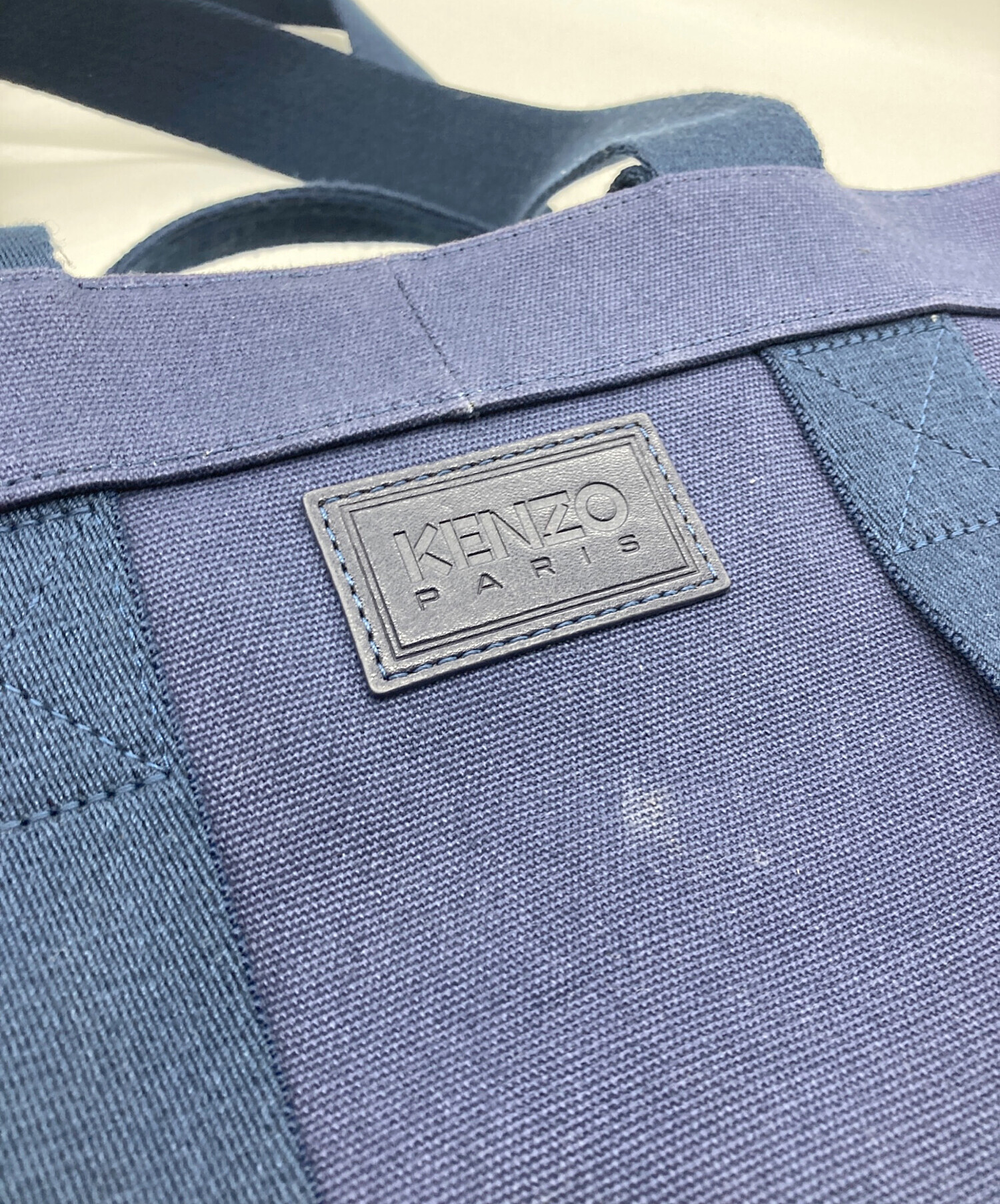 中古・古着通販】KENZO (ケンゾー) トートバッグ ネイビー｜ブランド