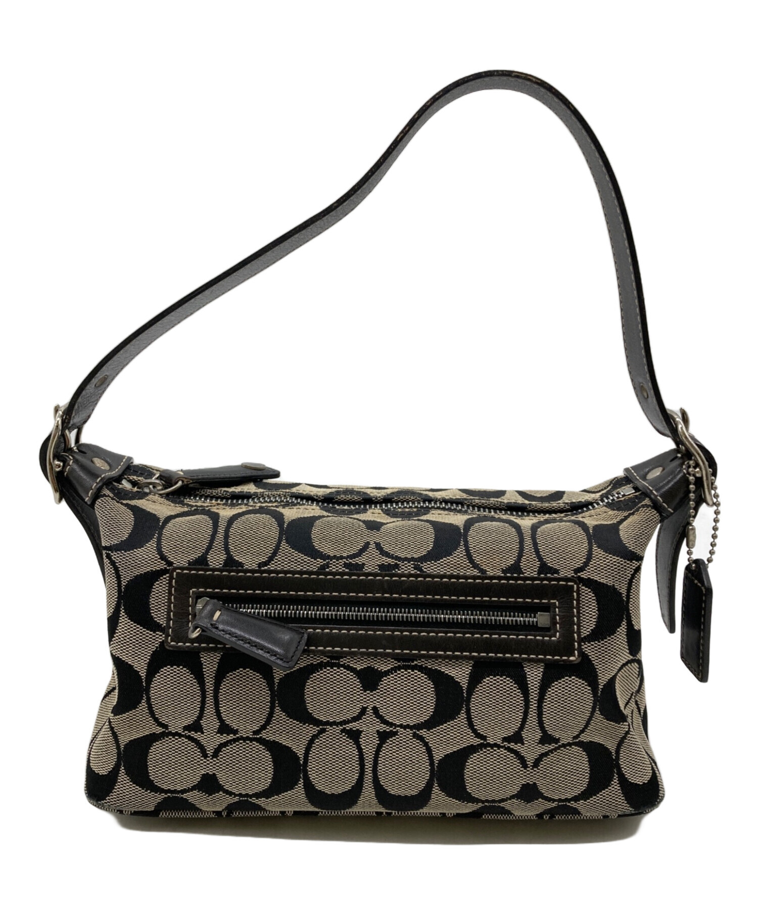 Coach ハンドバッグ ベージュと黒 | ヤマダウェブコム