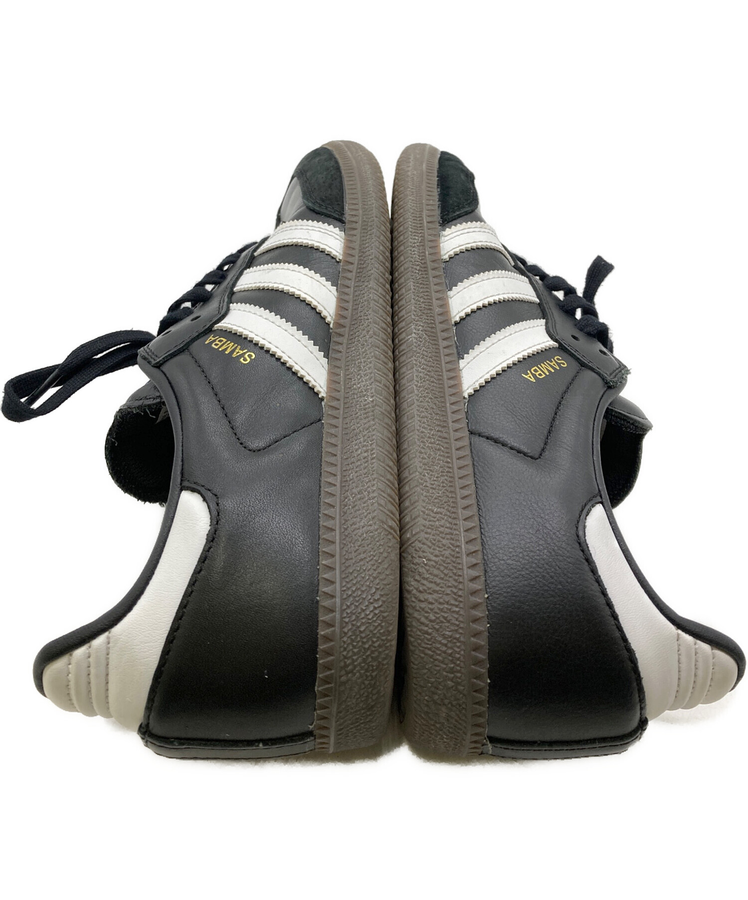 中古・古着通販】adidas (アディダス) SAMBA ADV ブラック サイズ:27.5 