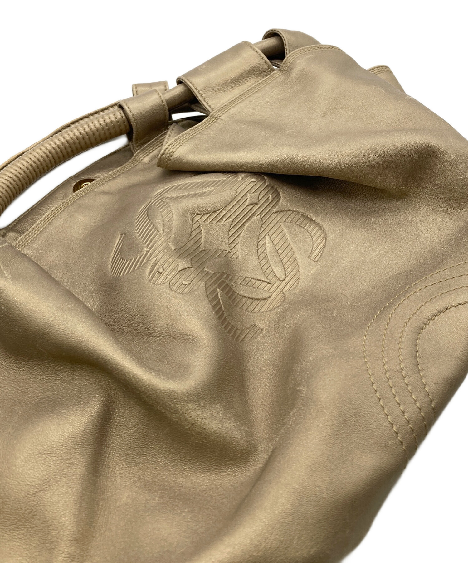 中古・古着通販】LOEWE (ロエベ) ナッパアイレ ハンドバッグ ベージュ