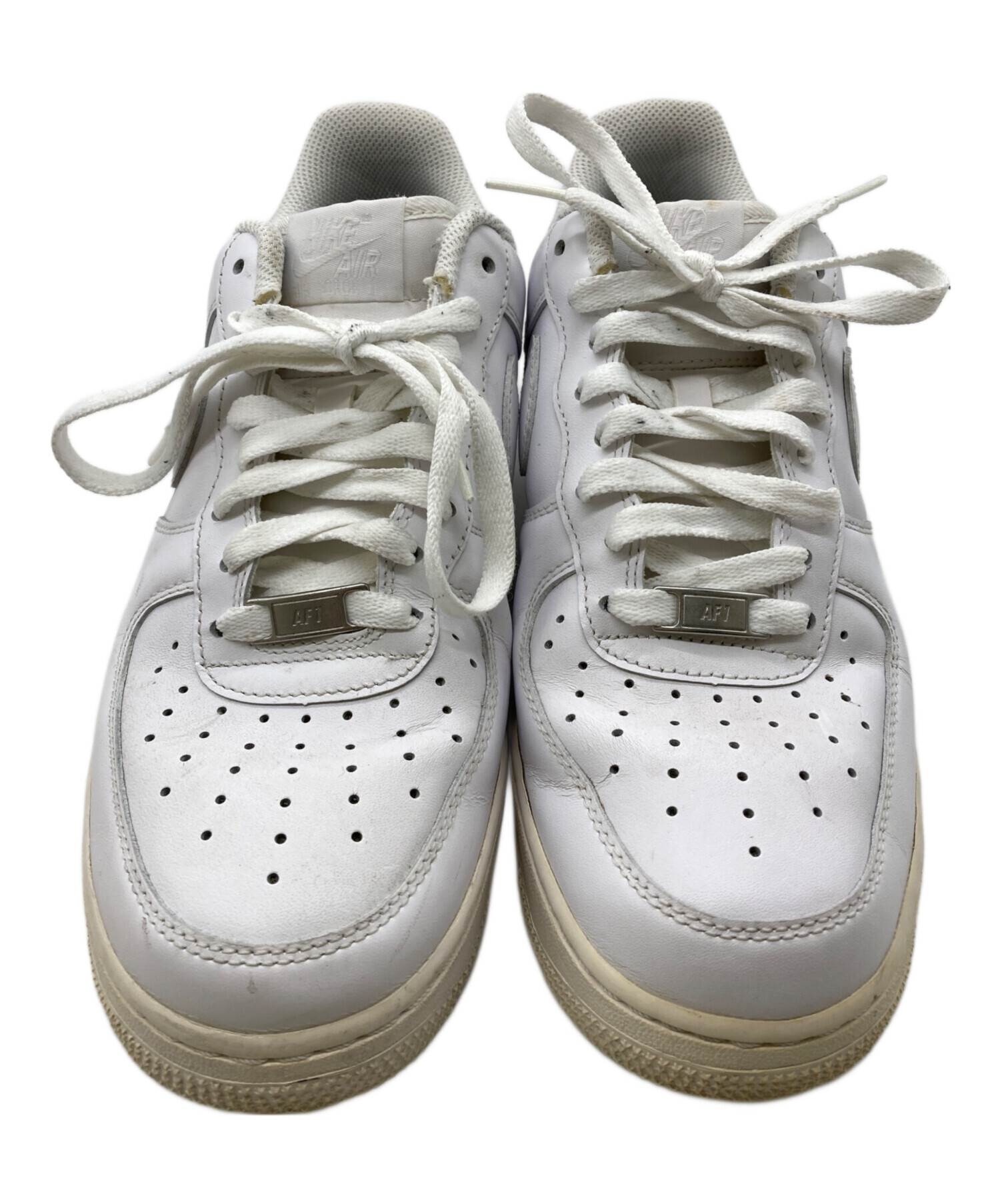 中古・古着通販】NIKE (ナイキ) AIR FORCE1 ホワイト サイズ:27cm