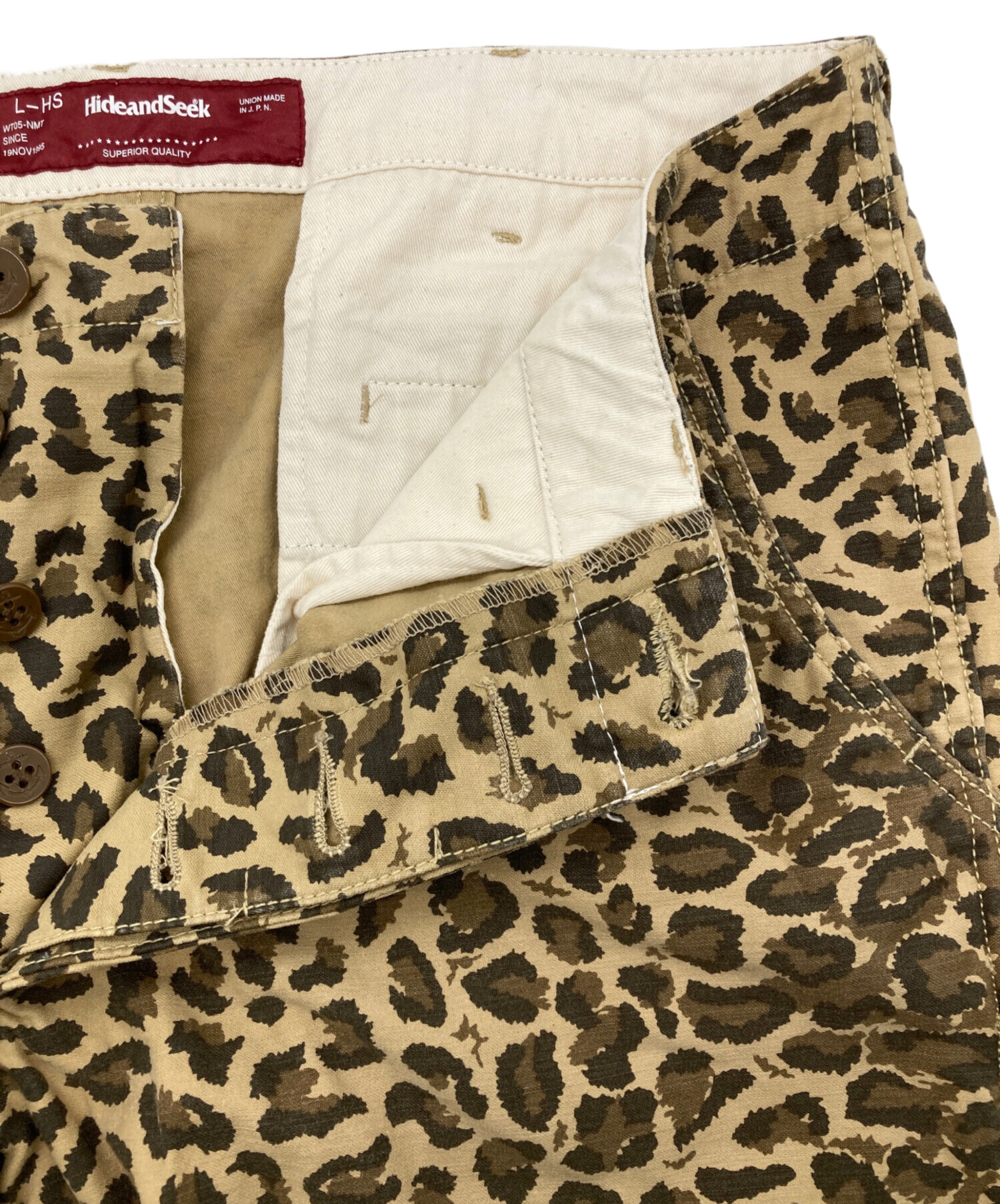 中古・古着通販】HIDE AND SEEK (ハイドアンドシーク) レオパード