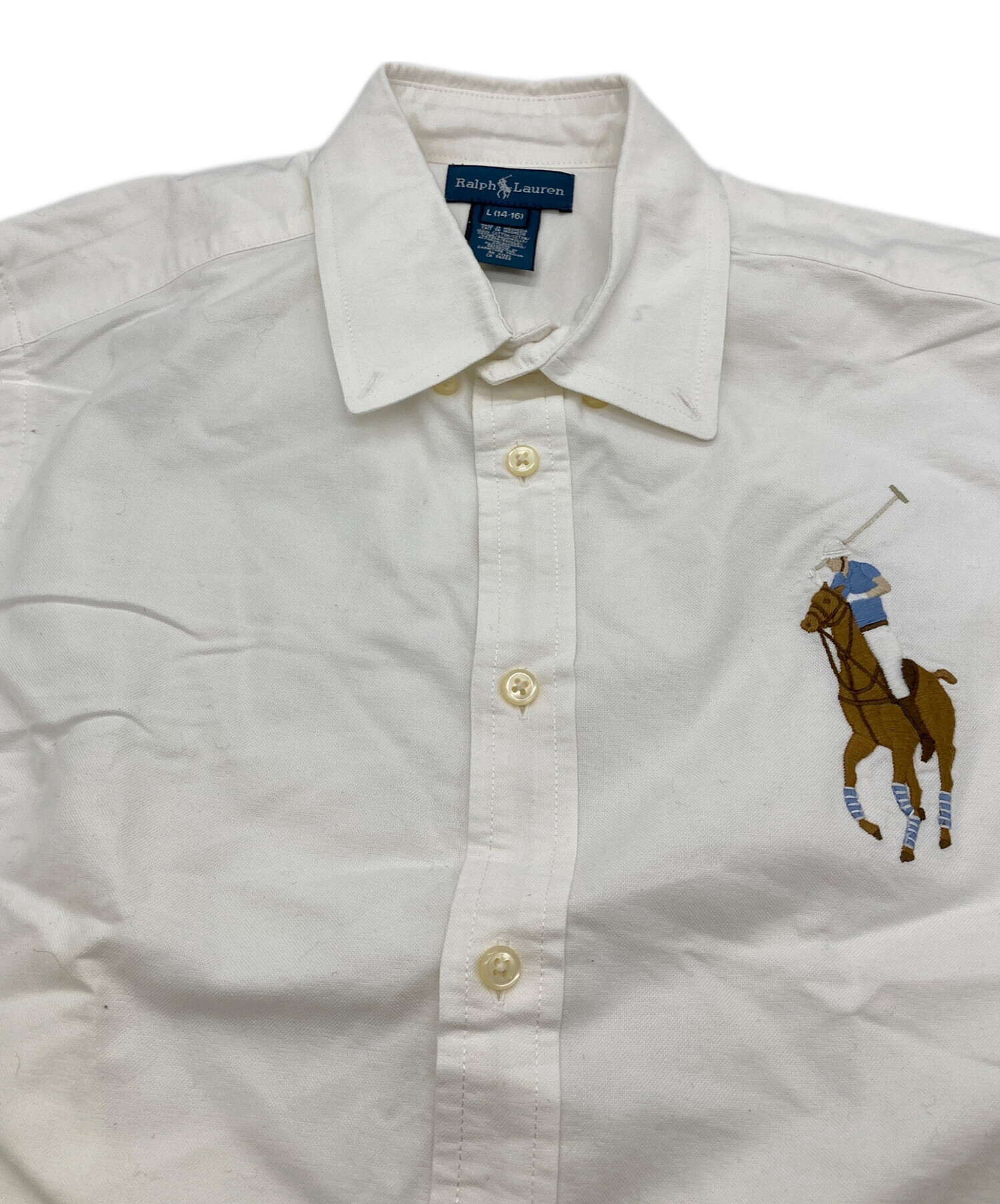 中古・古着通販】RALPH LAUREN (ラルフローレン) ビックポニーBDシャツ
