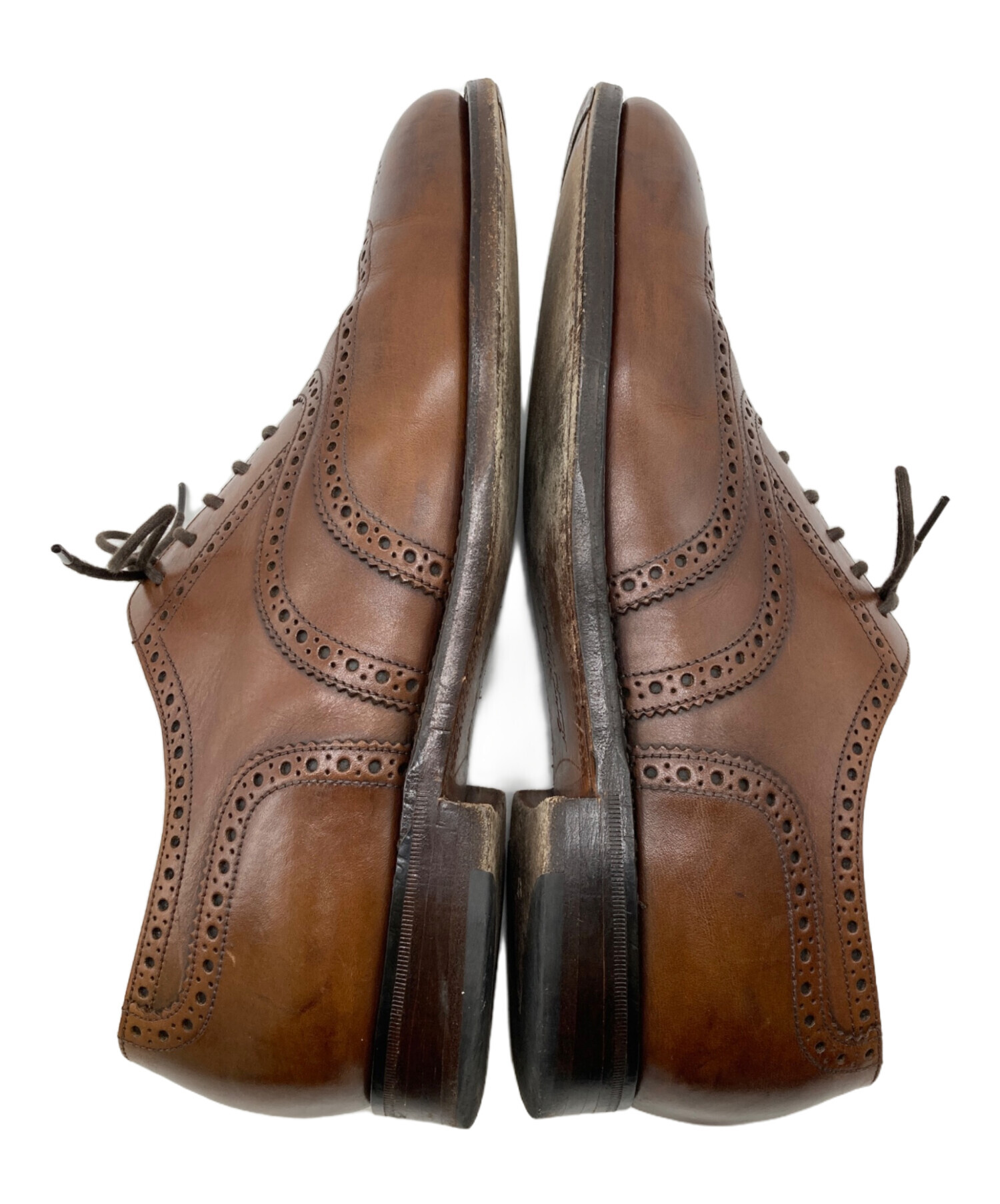 中古・古着通販】Loake1880 (ローク) ウィングチップシューズ ブラウン 