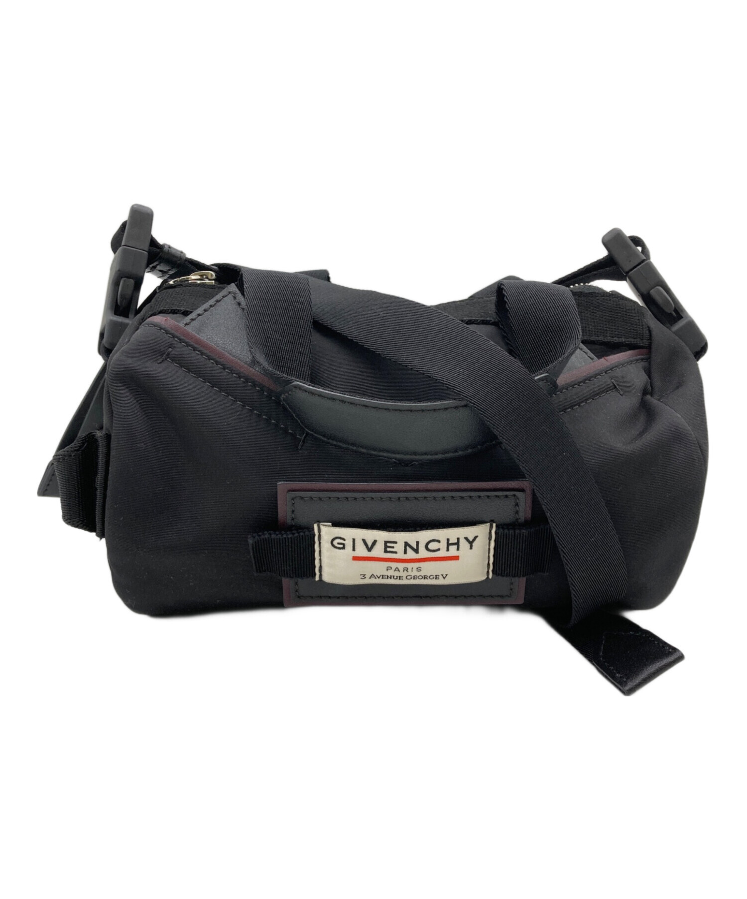 【早い者勝ち】GIVENCHY ブラック ボストンバッグ 中古・古着通販】GIVENCHY (ジバンシィ) ミニボストンバッグ ブラック