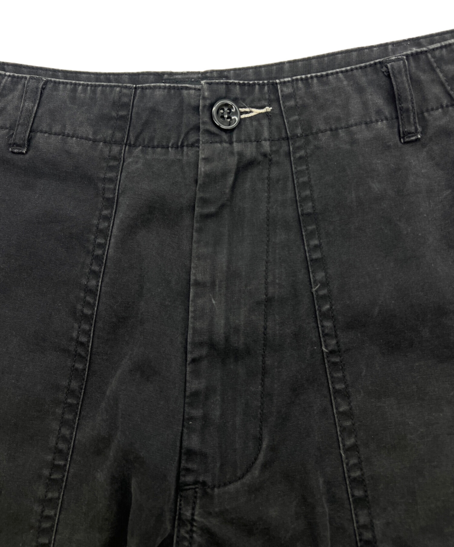 中古・古着通販】stussy (ステューシー) ハーフパンツ ブラック サイズ