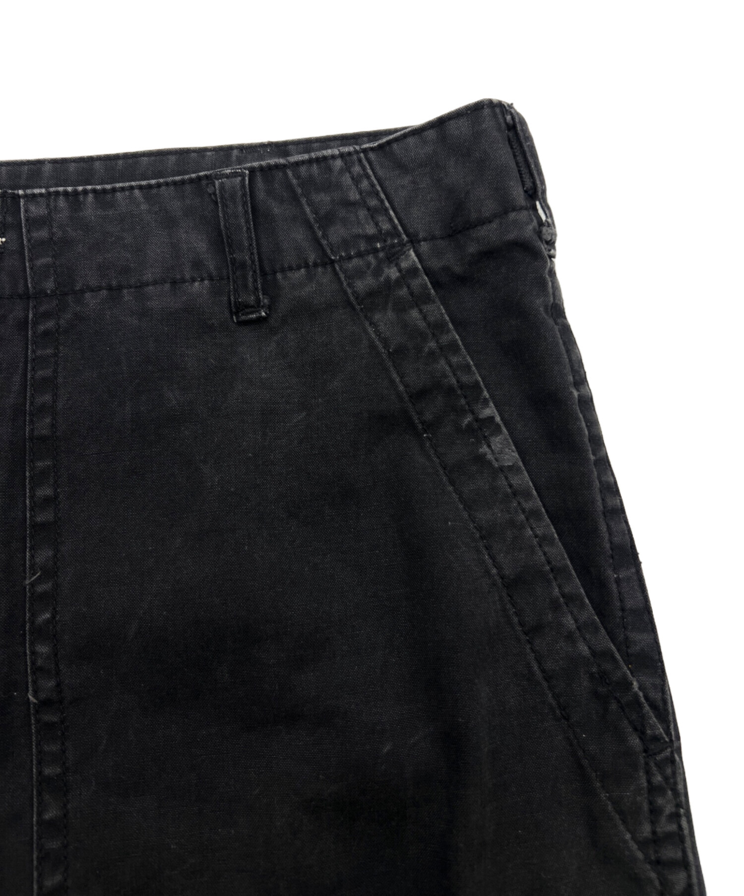 中古・古着通販】stussy (ステューシー) ハーフパンツ ブラック サイズ