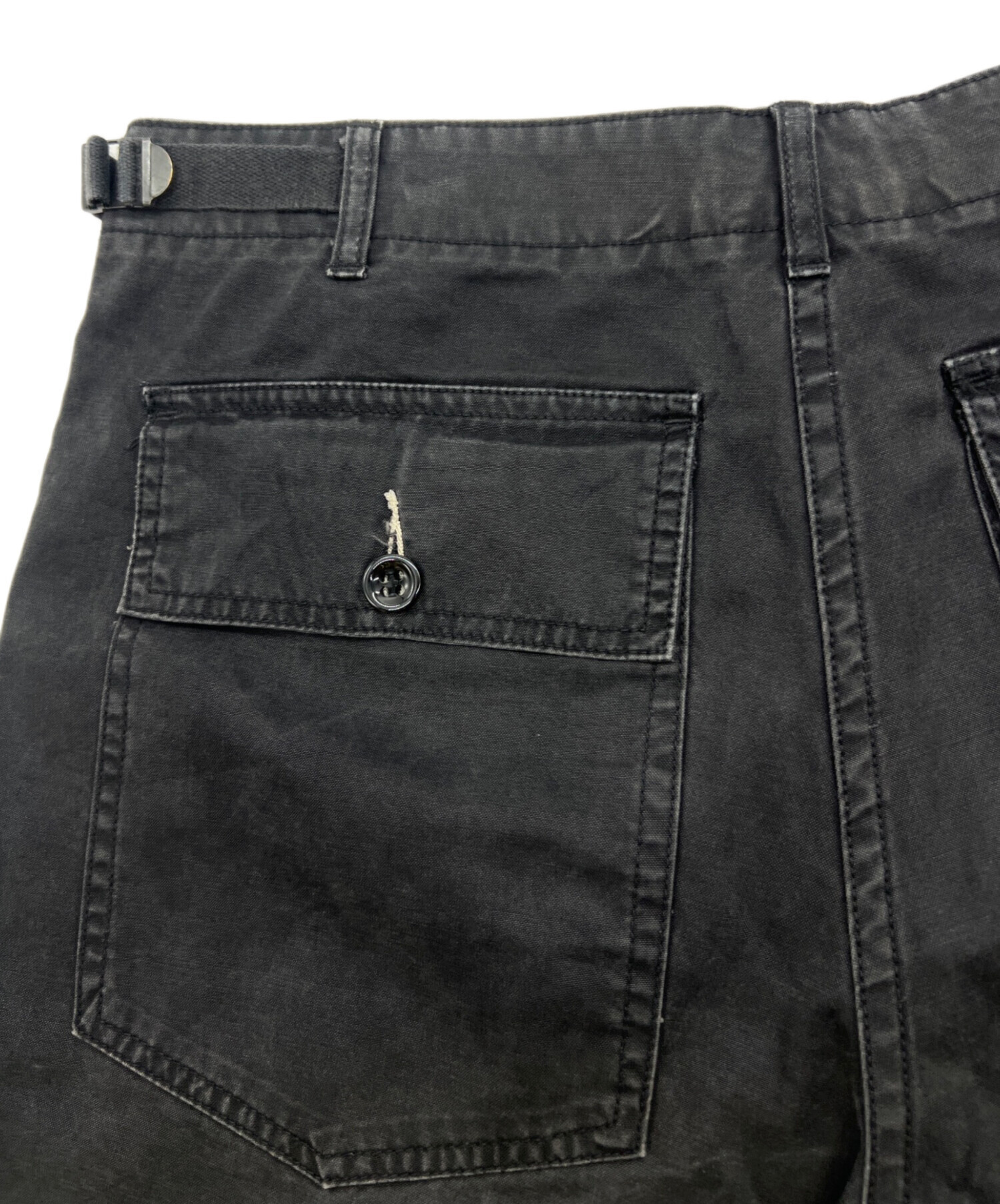 中古・古着通販】stussy (ステューシー) ハーフパンツ ブラック サイズ