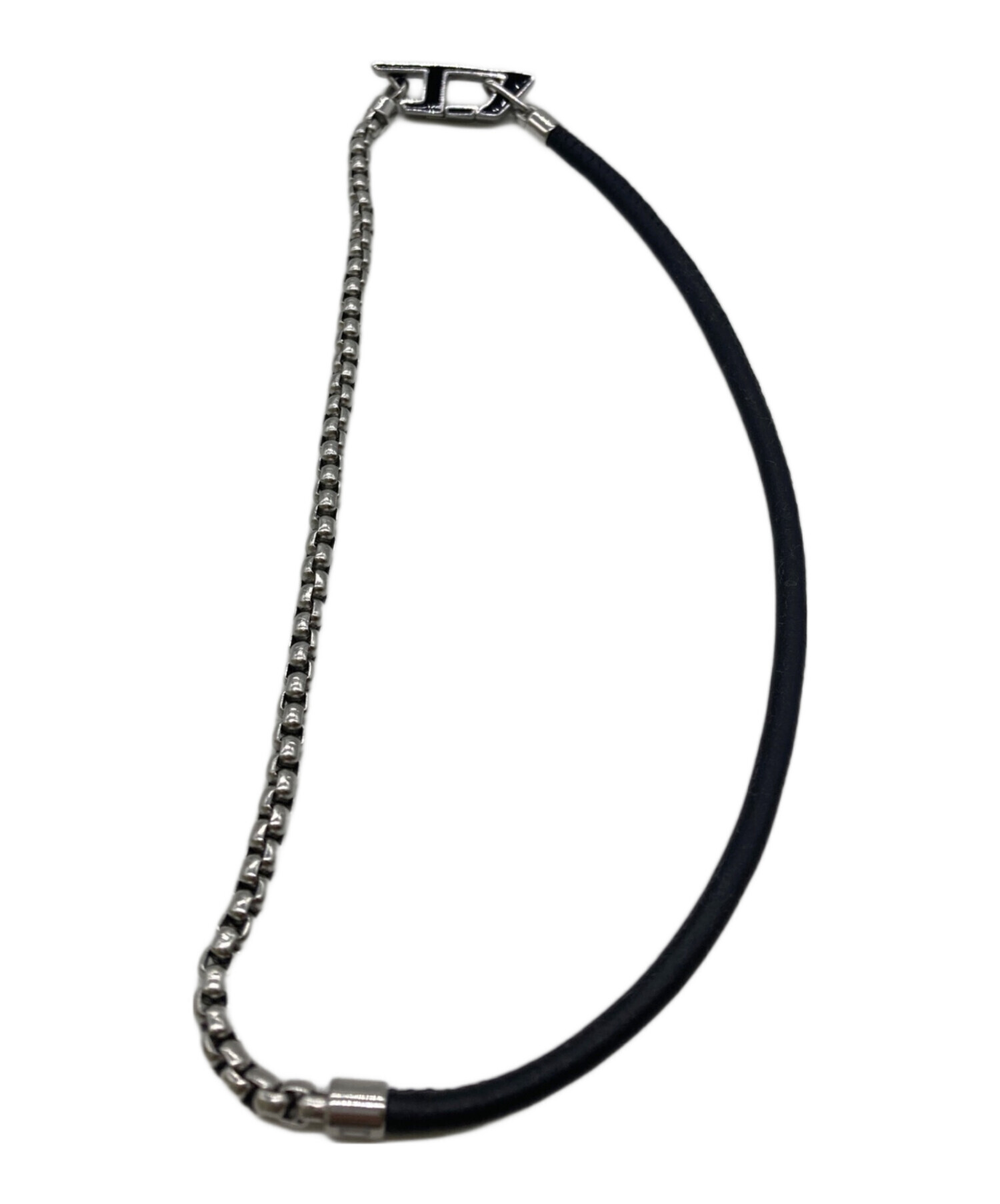 中古・古着通販】DIESEL (ディーゼル) チョーカーネックレス ブラック 