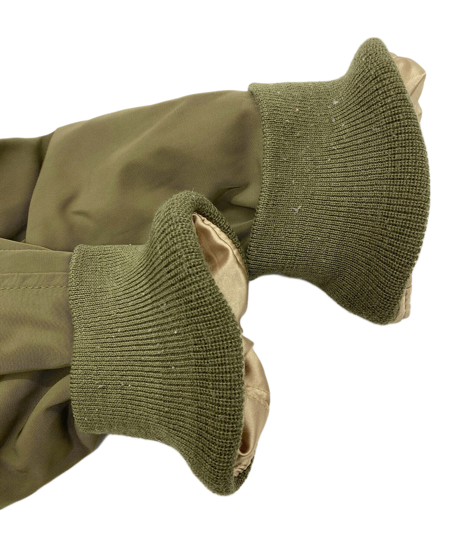 中古・古着通販】stussy (ステューシー) MA-1ジャケット グリーン