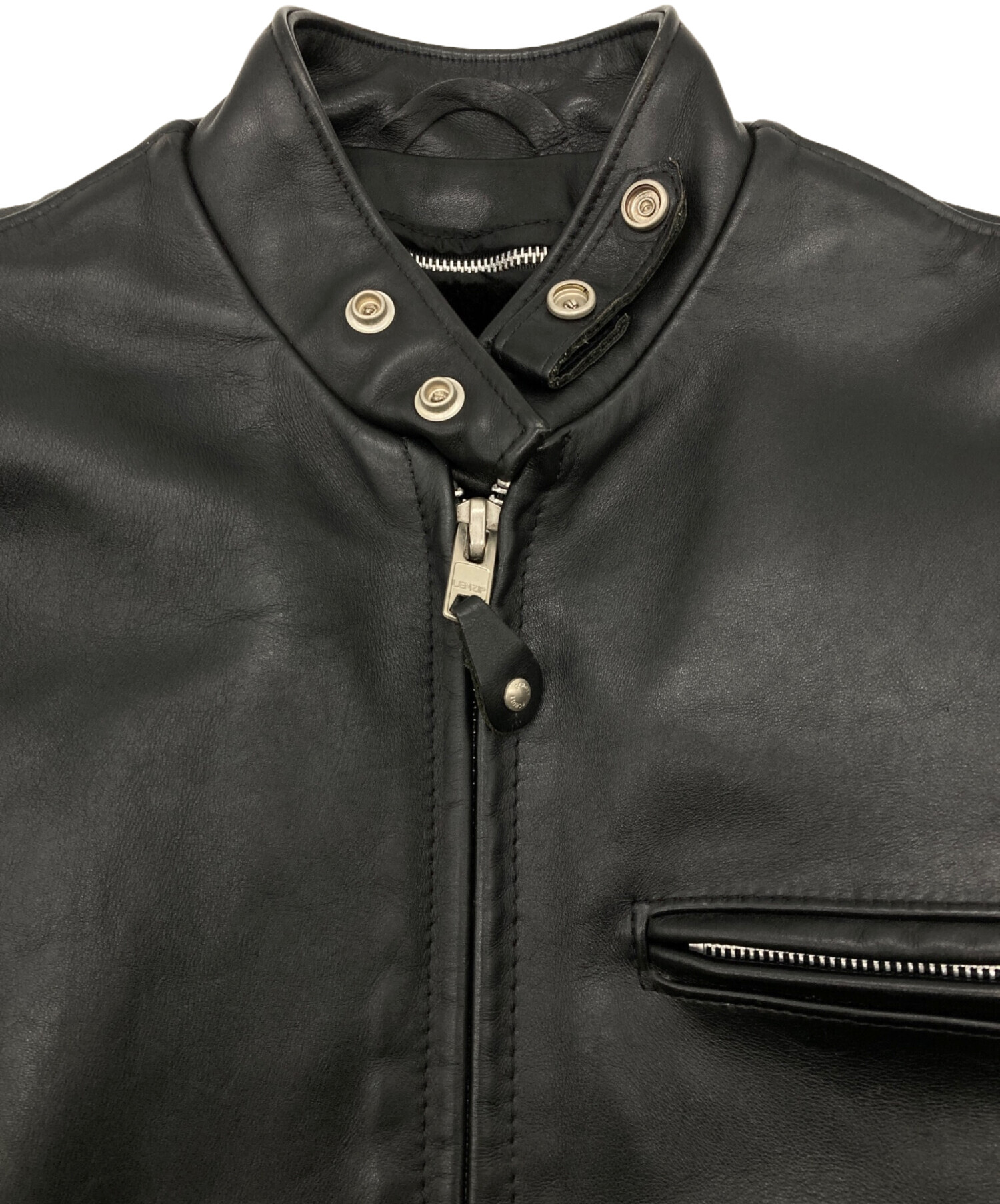 中古・古着通販】Schott (ショット) 641RIDERS/641ライダース ブラック