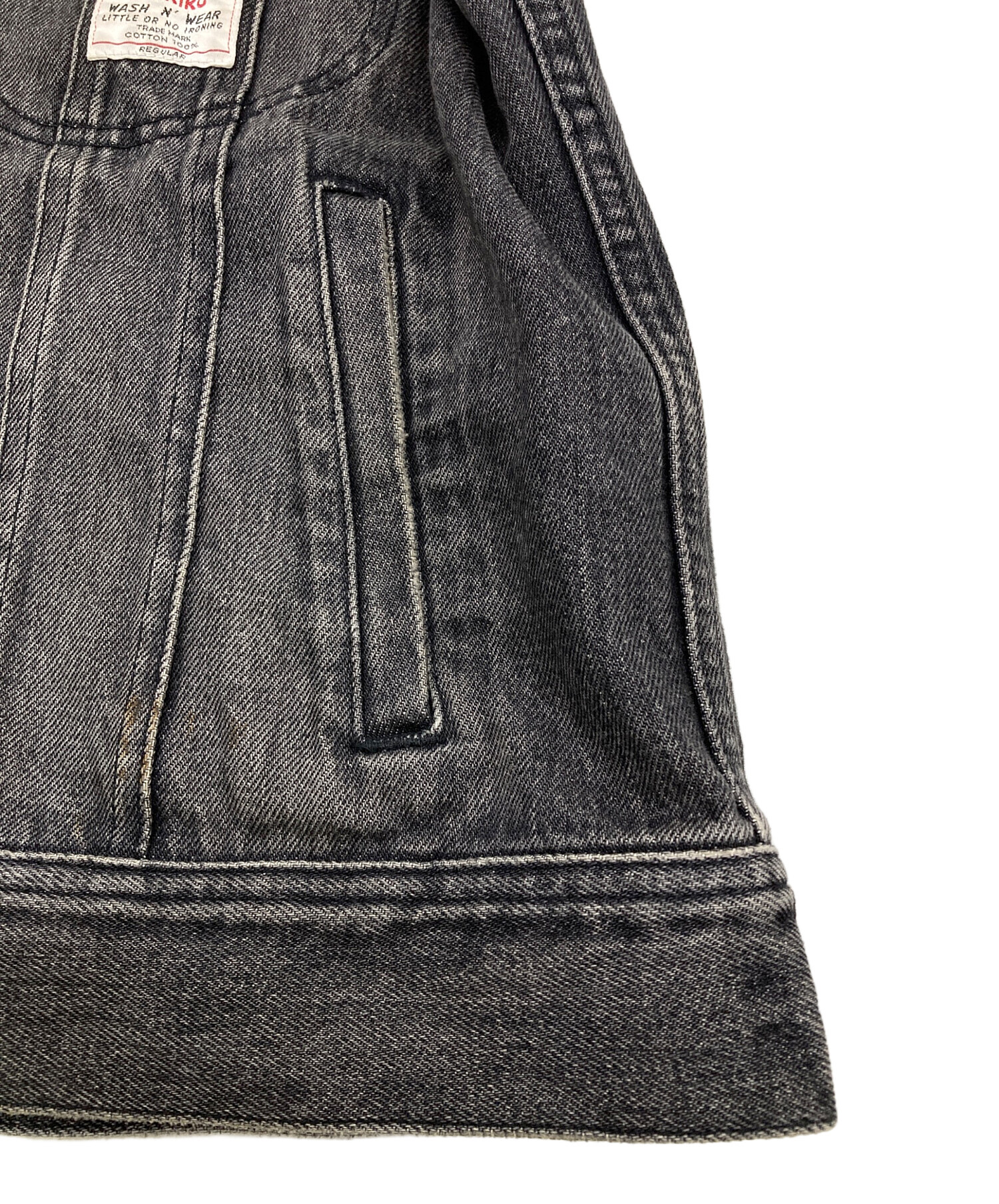 中古・古着通販】DAIRIKU (ダイリク) Runaway Denim Jacket グレー