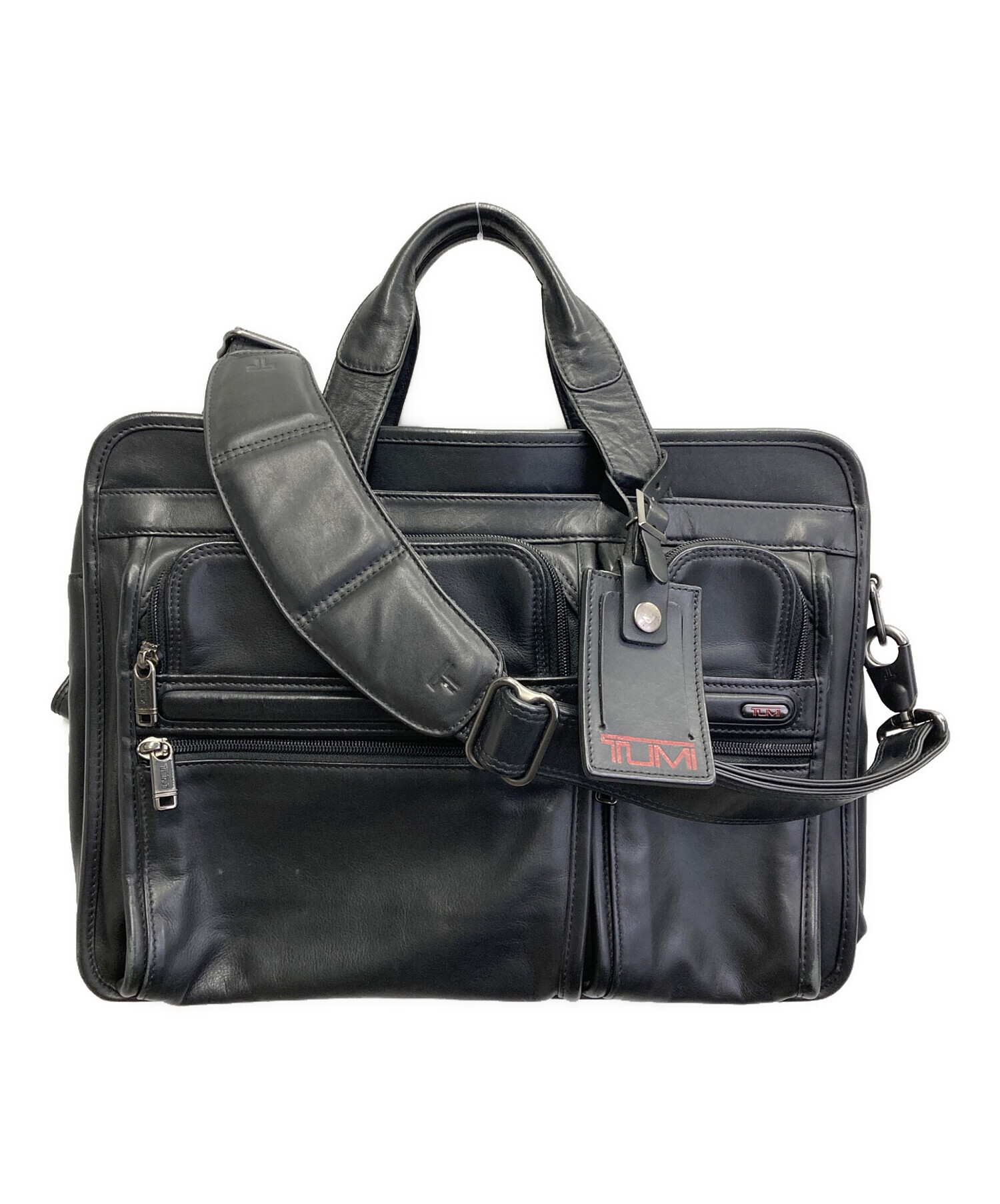 中古・古着通販】TUMI (トゥミ) レザー オーガナイザー ブリーフケース 