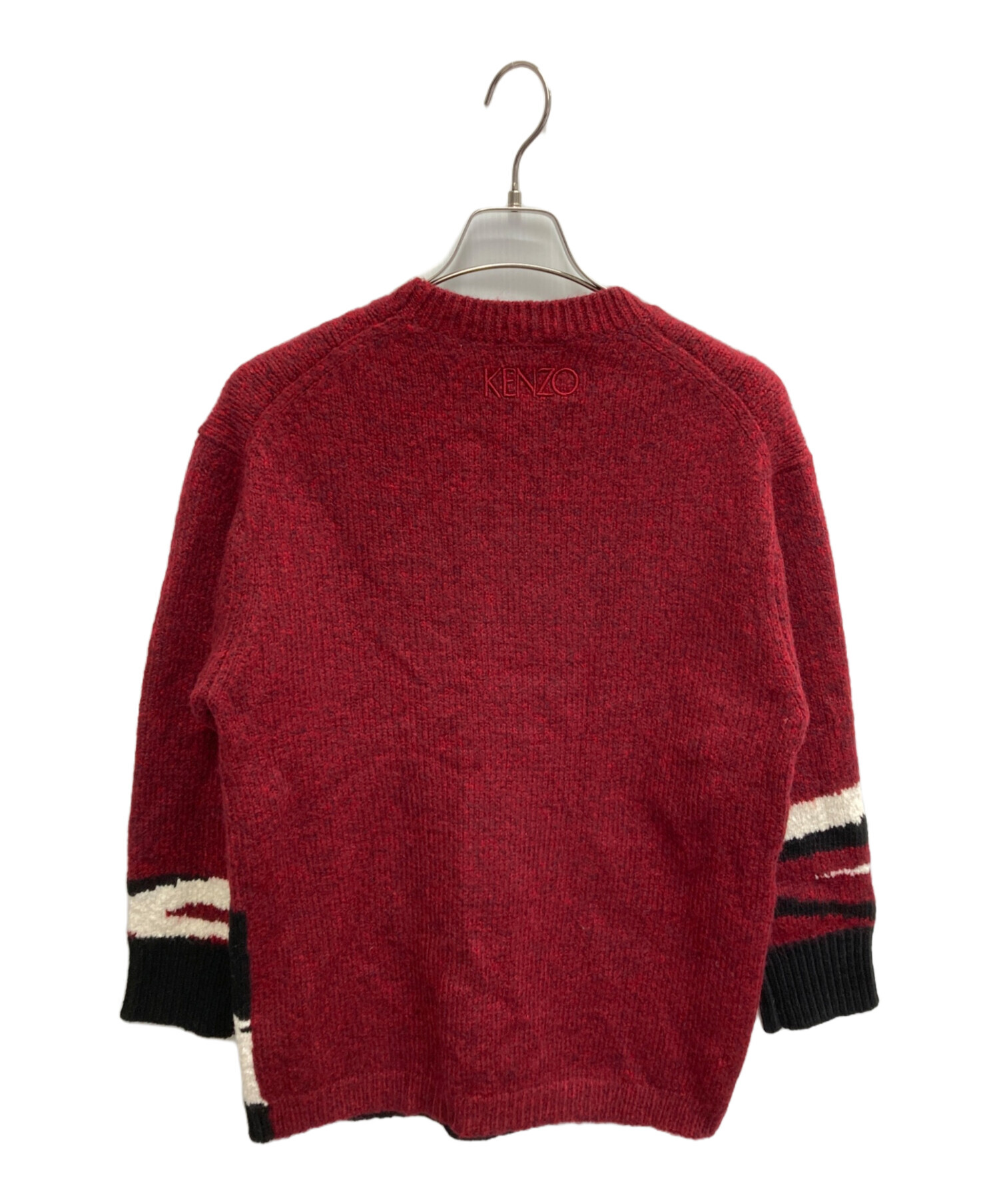 90s KENZO golf ケンゾー・ゴルフ ジャガードデザイン プルオーバー