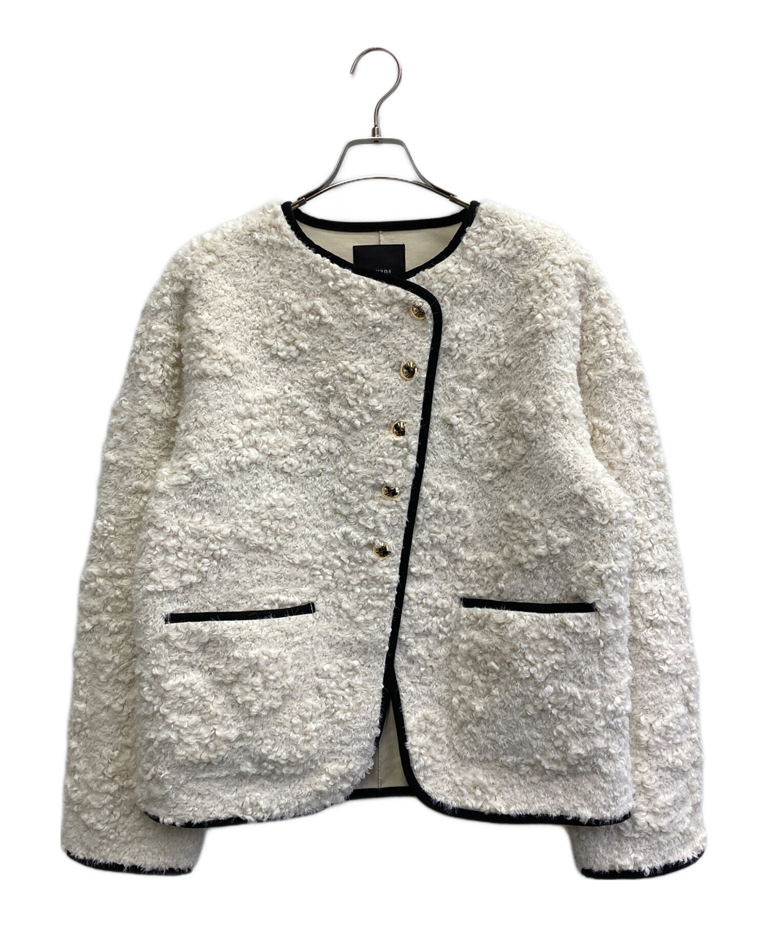 中古・古着通販】anuans (アニュアンス) 25AW ECOPELパイピングボア