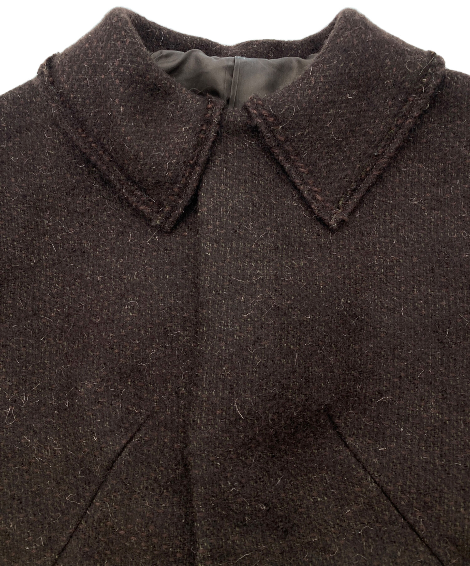 AAR ヨウジヤマモト コットンジャケットブラウン 中古・古着通販】Yohji Yamamoto FEMME (ヨウジヤマモトファム) 95AW