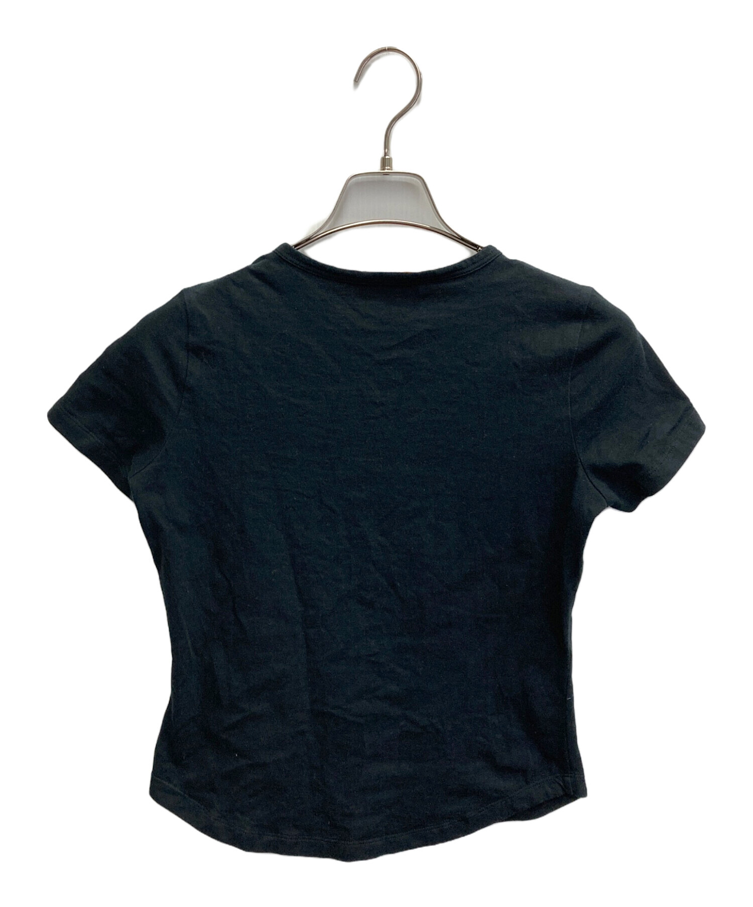 【ヴィヴィアンウェストウッドレッドレーベル】オーブ刺繍　Tシャツ　黒　S ヴィヴィアンウェストウッドレッドレーベル】オーブ刺繍 Tシャツ 黒 S