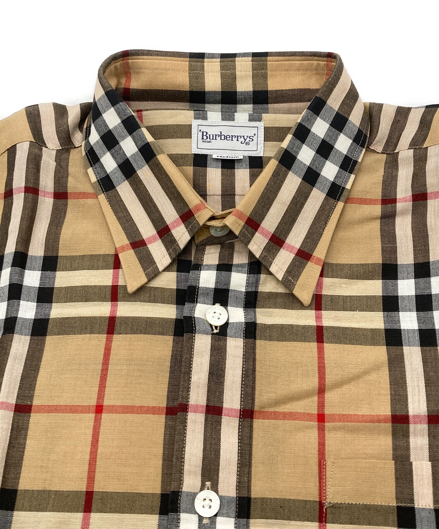 中古・古着通販】Burberry's (バーバリーズ) ノバチェック リネン