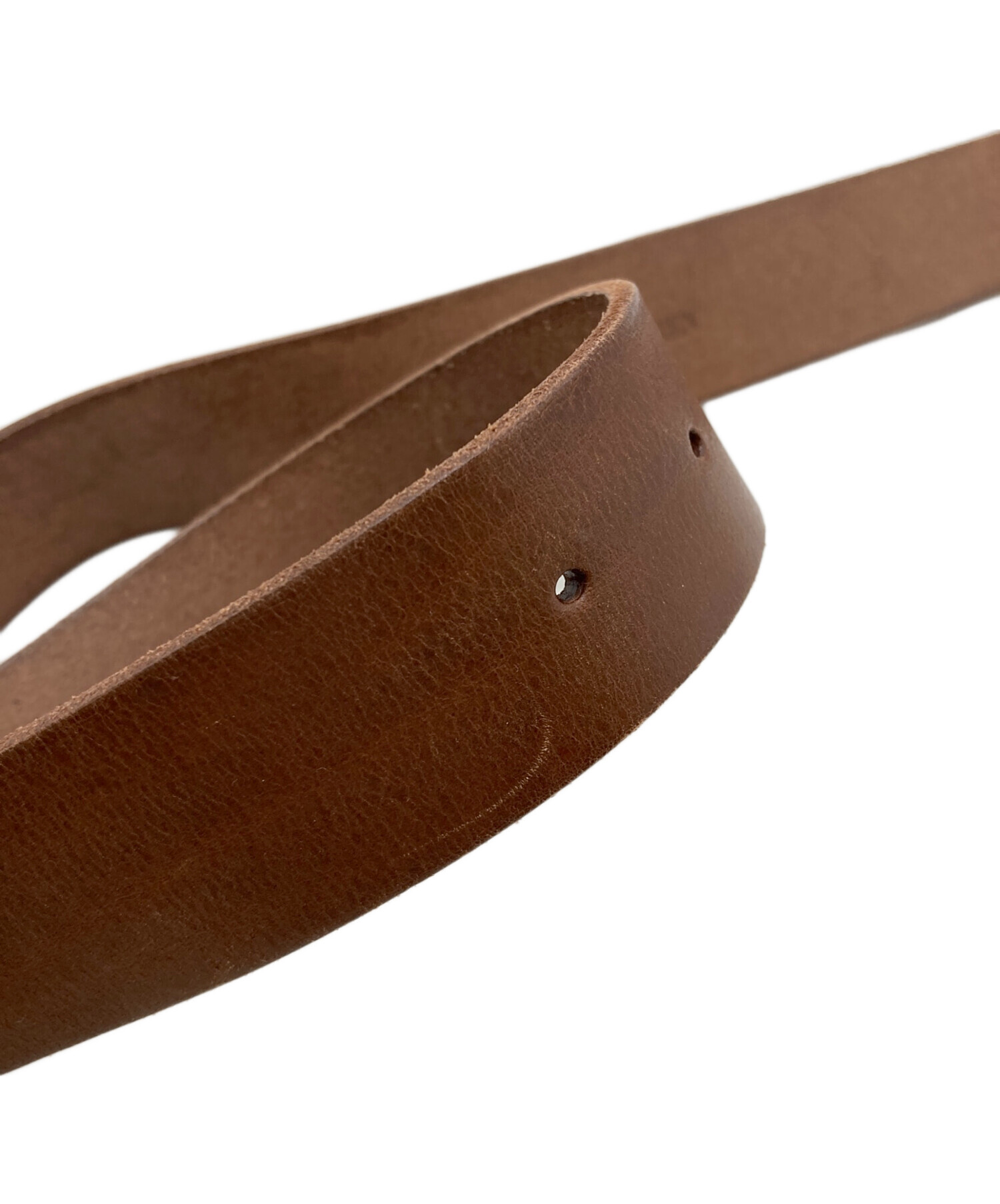 未使用　ラルフローレン　ベルト　太め　ダークブラウン　Mサイズ　約103㎝ 中古・古着通販】POLO RALPH LAUREN (ポロ・ラルフローレン) バックル