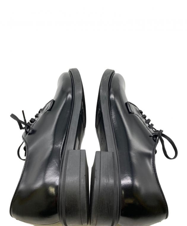 中古・古着通販】PRADA (プラダ) プレーントゥドレスシューズ ブラック