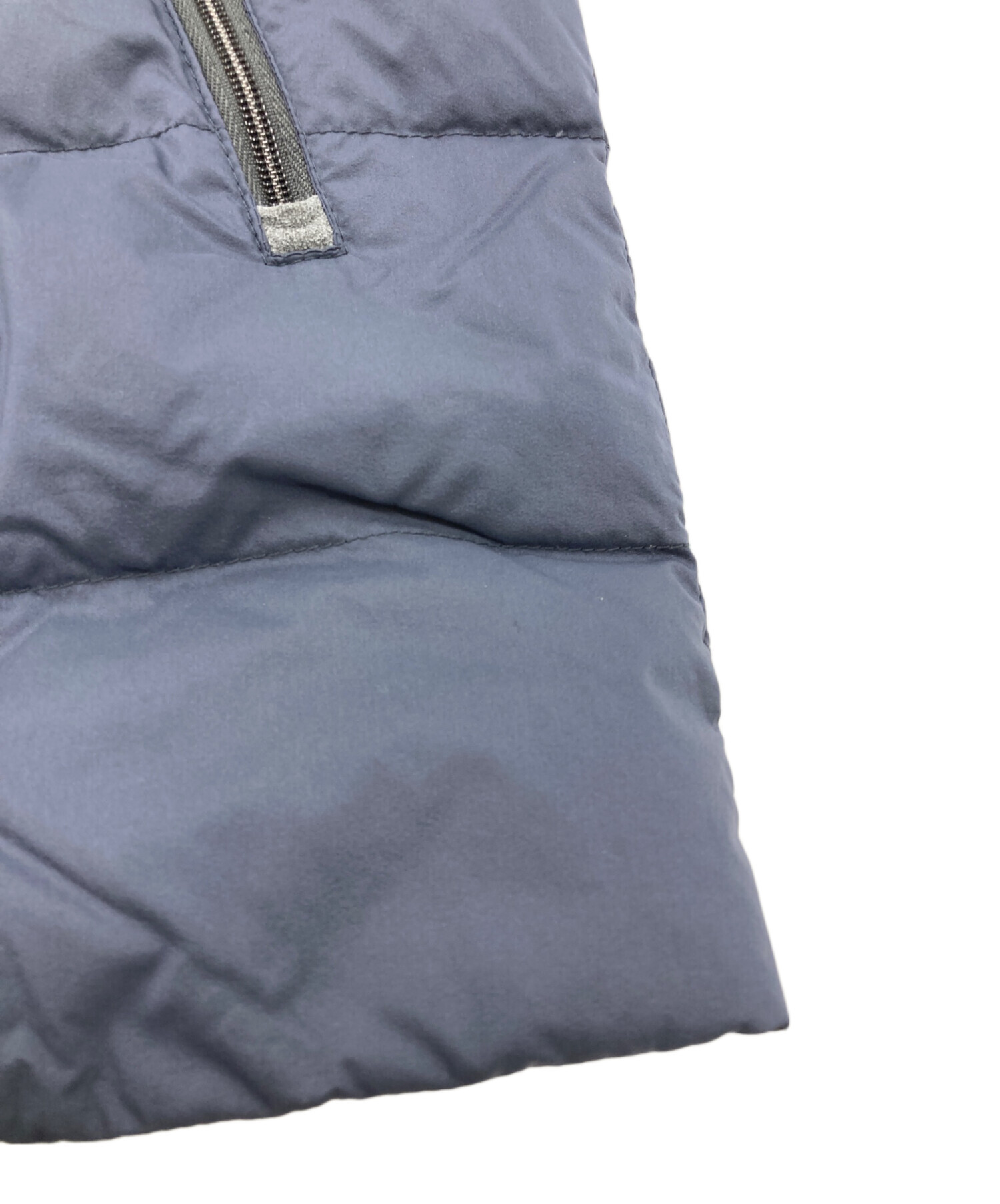 中古・古着通販】HERNO (ヘルノ) RESORT フードダウンベスト ネイビー 