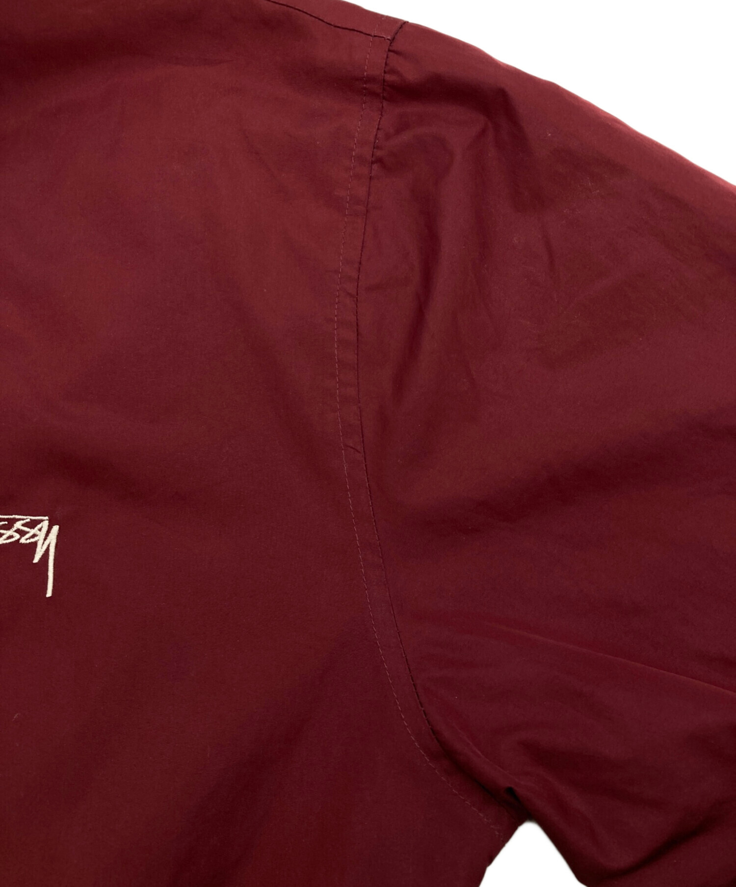 中古・古着通販】stussy (ステューシー) コーチジャケット レッド