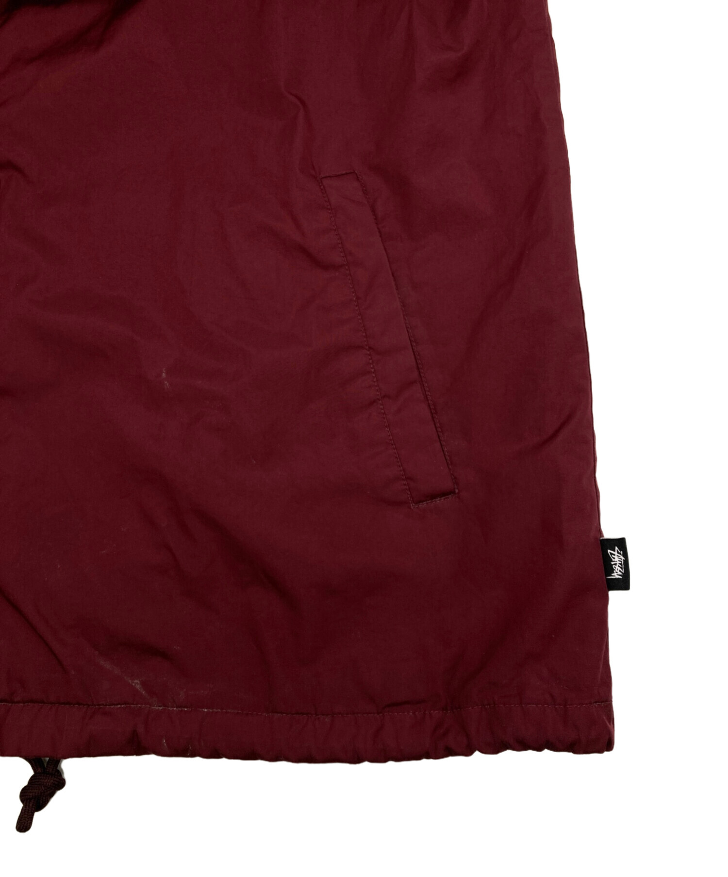 中古・古着通販】stussy (ステューシー) コーチジャケット レッド