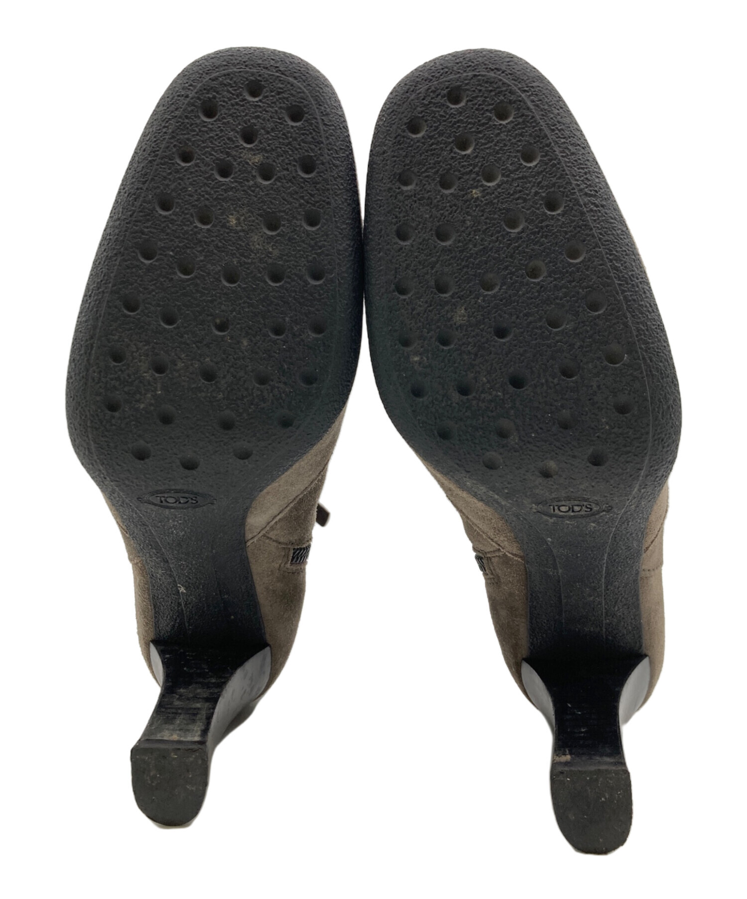 中古・古着通販】TOD'S (トッズ) サイドジップブーツ ブラウン サイズ