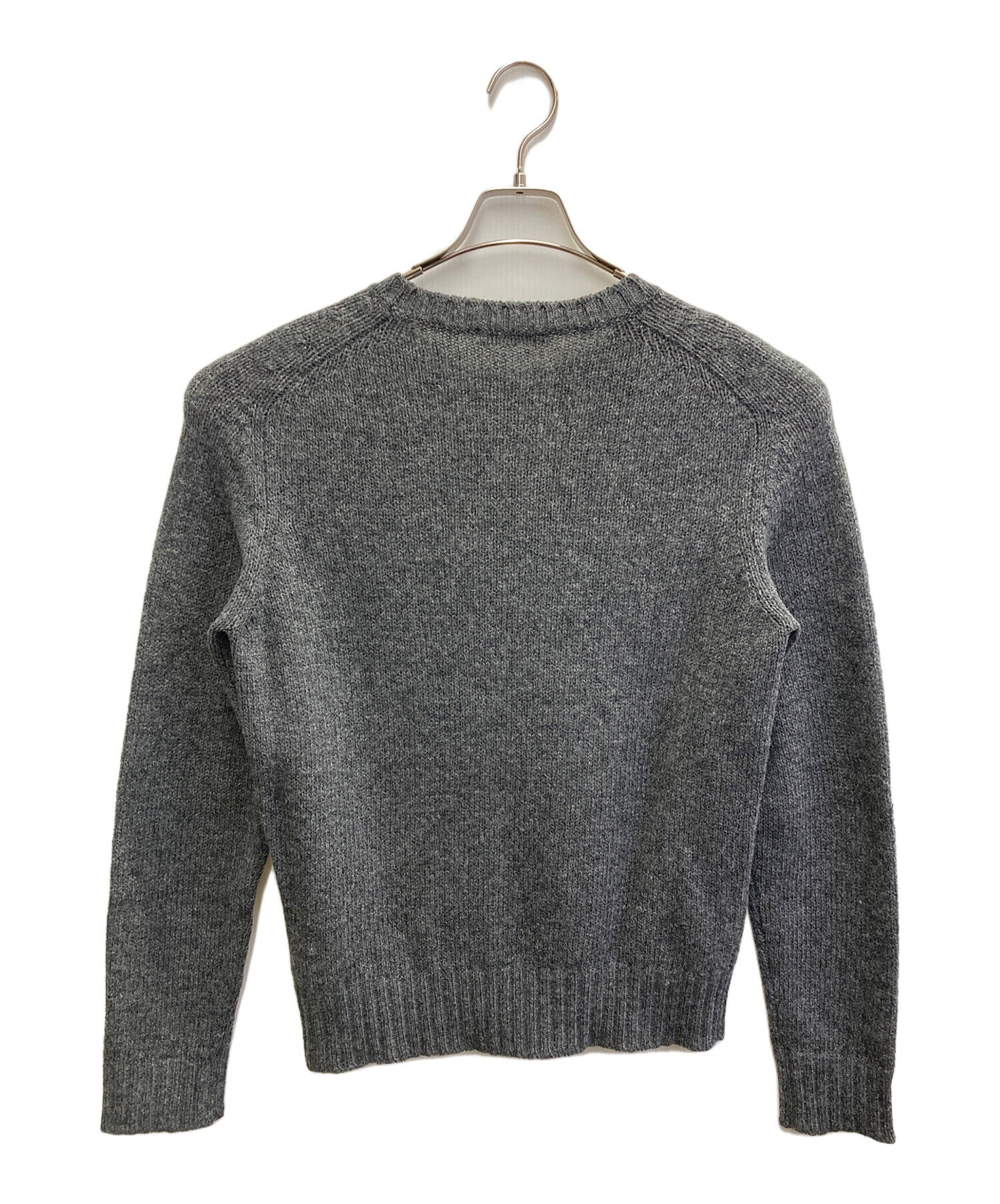 中古・古着通販】PRADA (プラダ) ウールニット グレー サイズ:46 