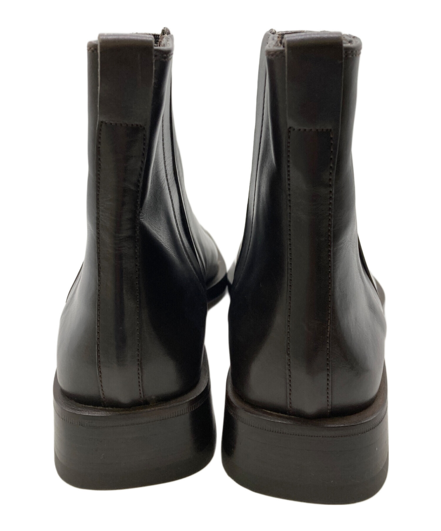 中古・古着通販】GUCCI (グッチ) スクエアトゥサイドゴアブーツ