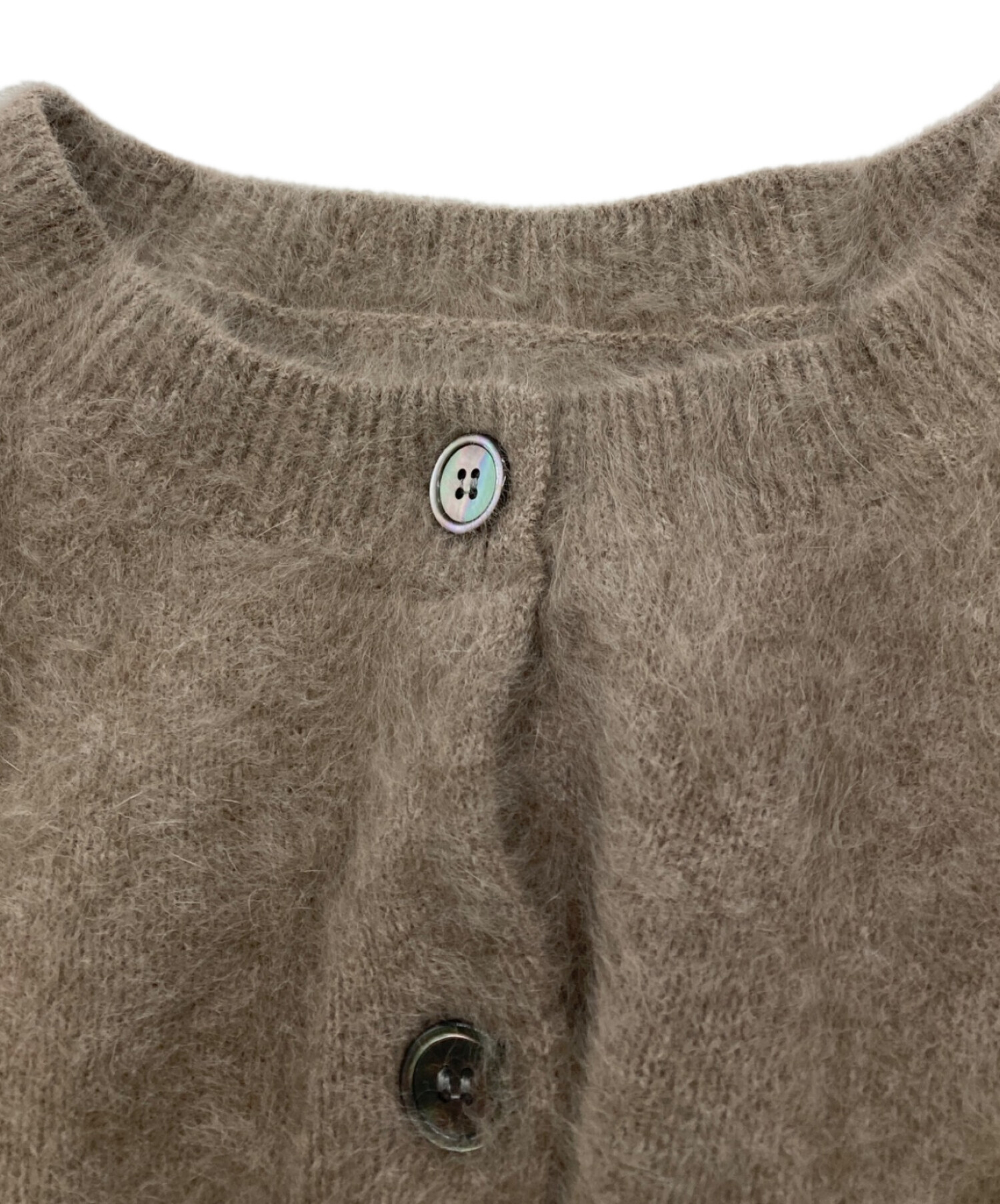 【LOUNGEDRESS】FURカシミヤ2WAYニット　モカ Loungedress FURカシミヤ2WAYニット モカ - メルカリ