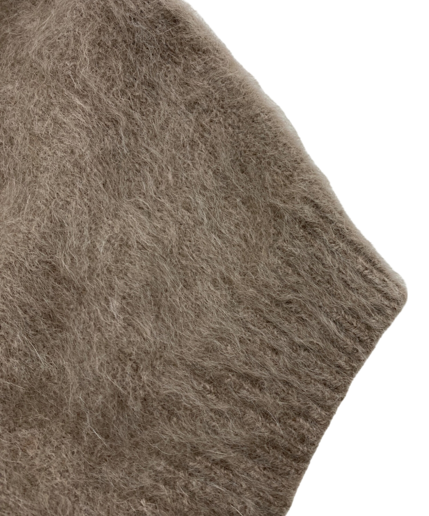 ラウンジドレス　ファーカシミヤ　2WAY ニット　モカ　クリーニング済み 中古・古着通販】Loungedress (ラウンジドレス) FURカシミヤ2WAYニット