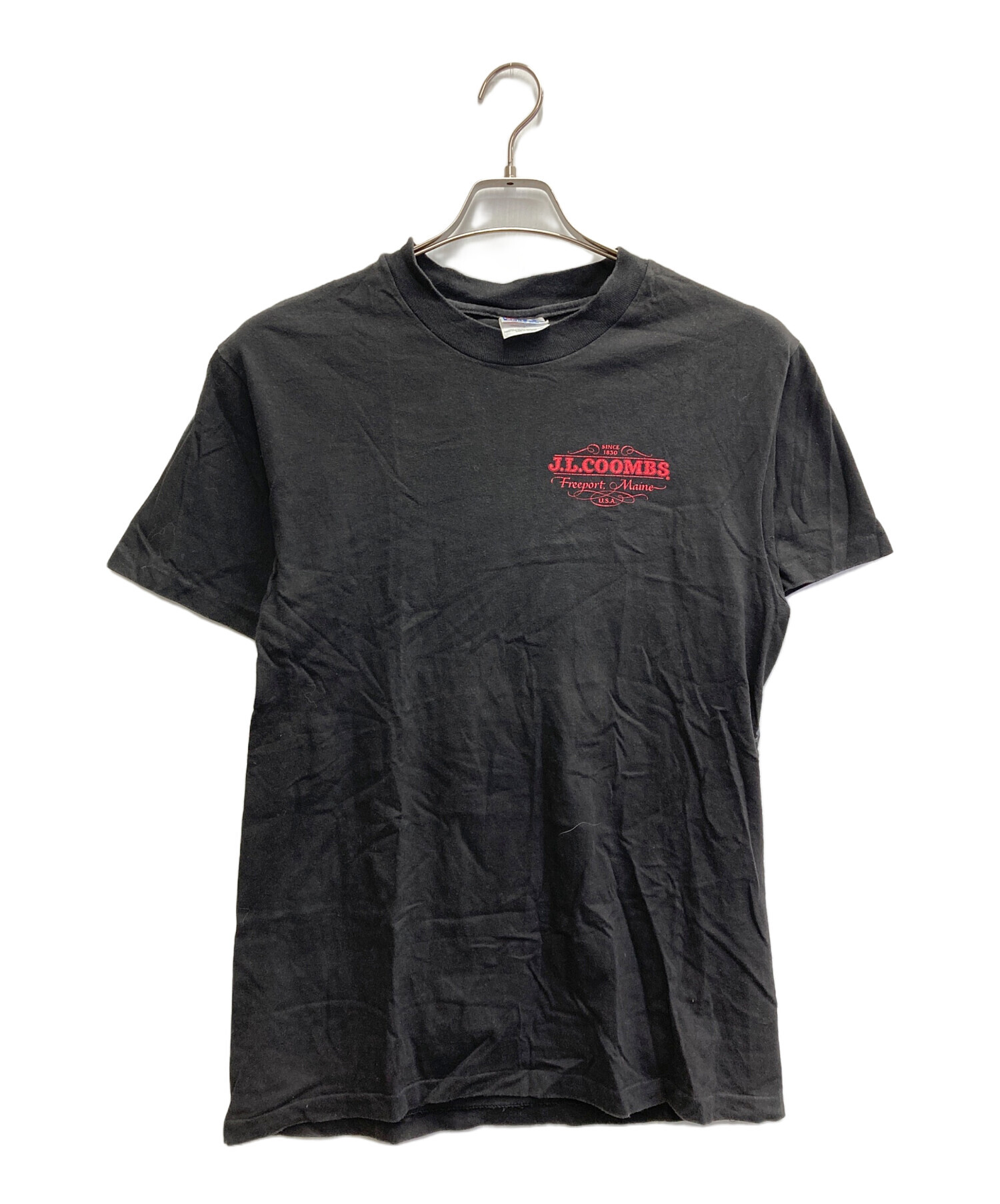 Hanes (ヘインズ) 90s Print Tee ブラック サイズ:M