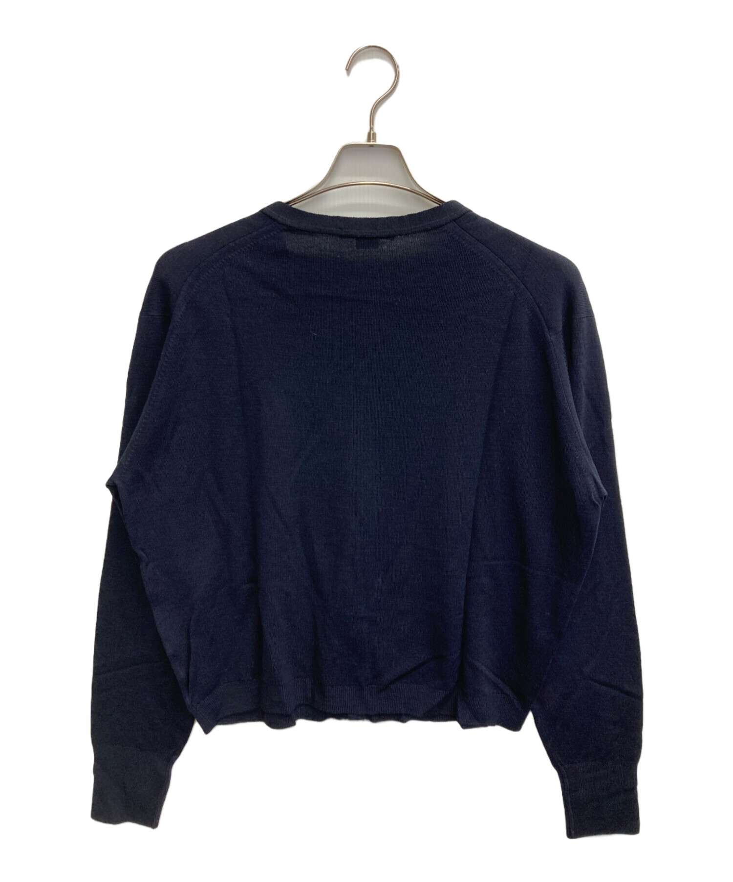 ジョンスメドレーのネイビー カーディガン （未使用品） 中古・古着通販】JOHN SMEDLEY (ジョンスメドレー) メリノウール