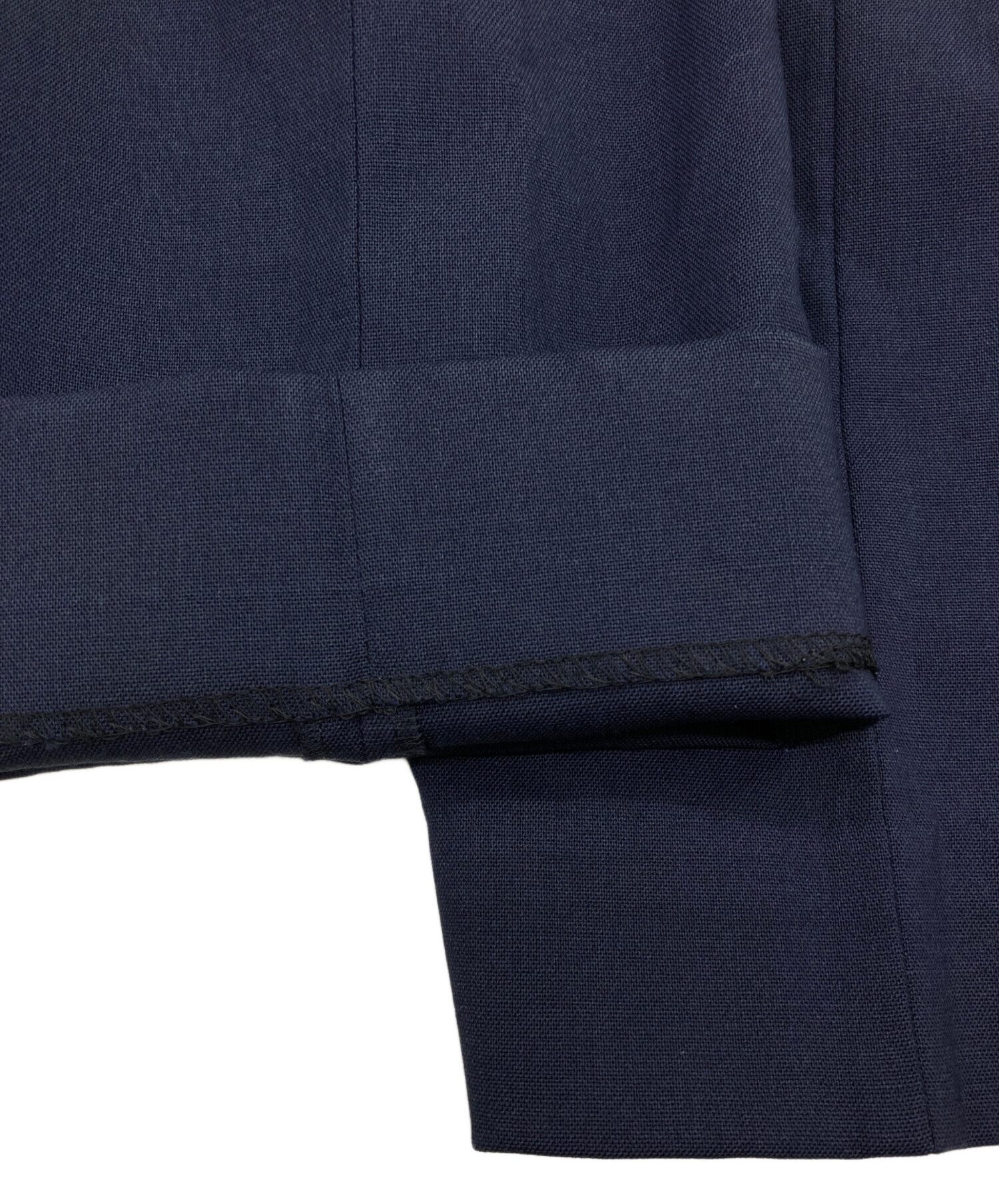 中古・古着通販】PRADA (プラダ) バージンウールセンタープレスパンツ