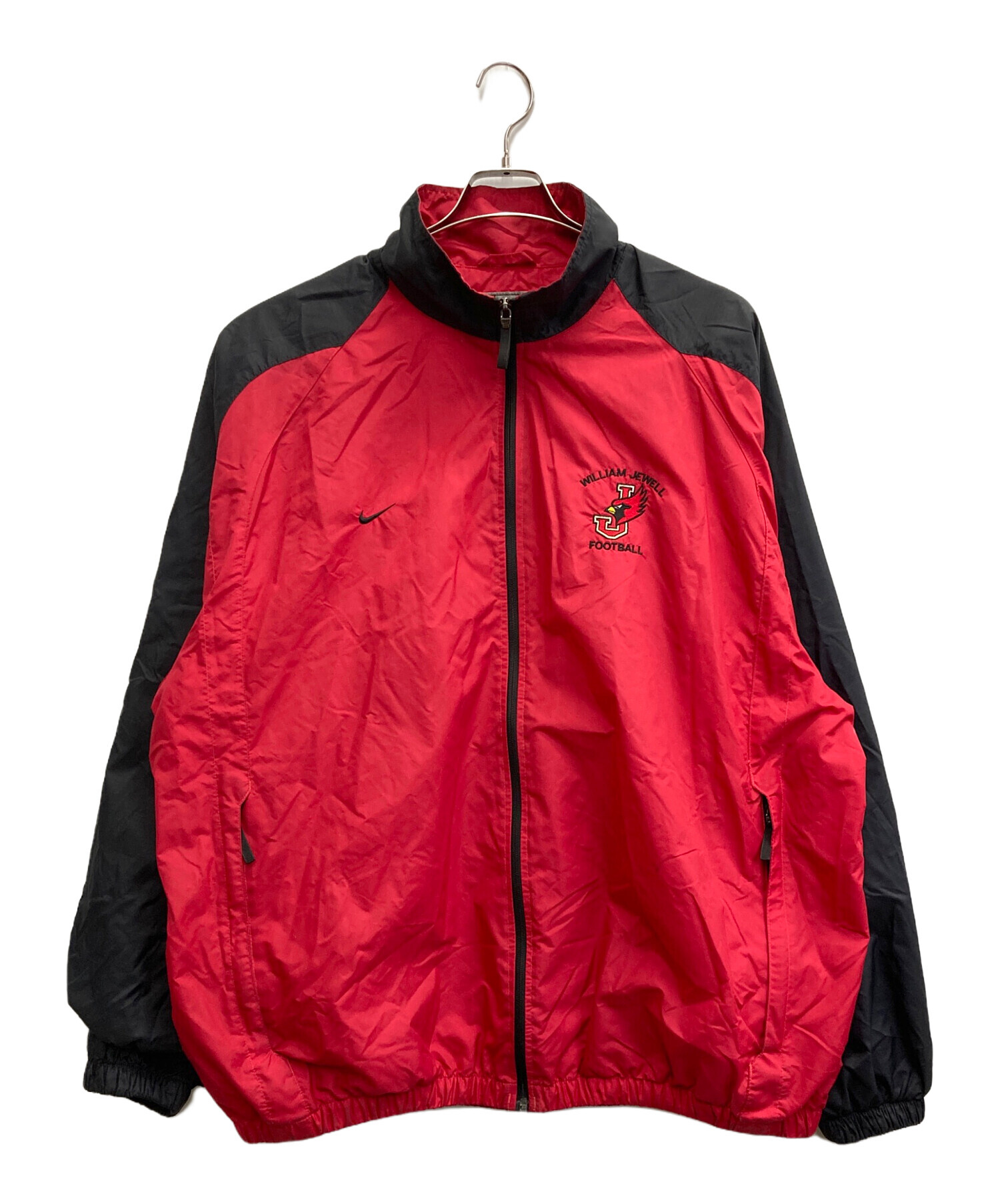 中古・古着通販】NIKE (ナイキ) 00s ナイロンジャケット レッド サイズ
