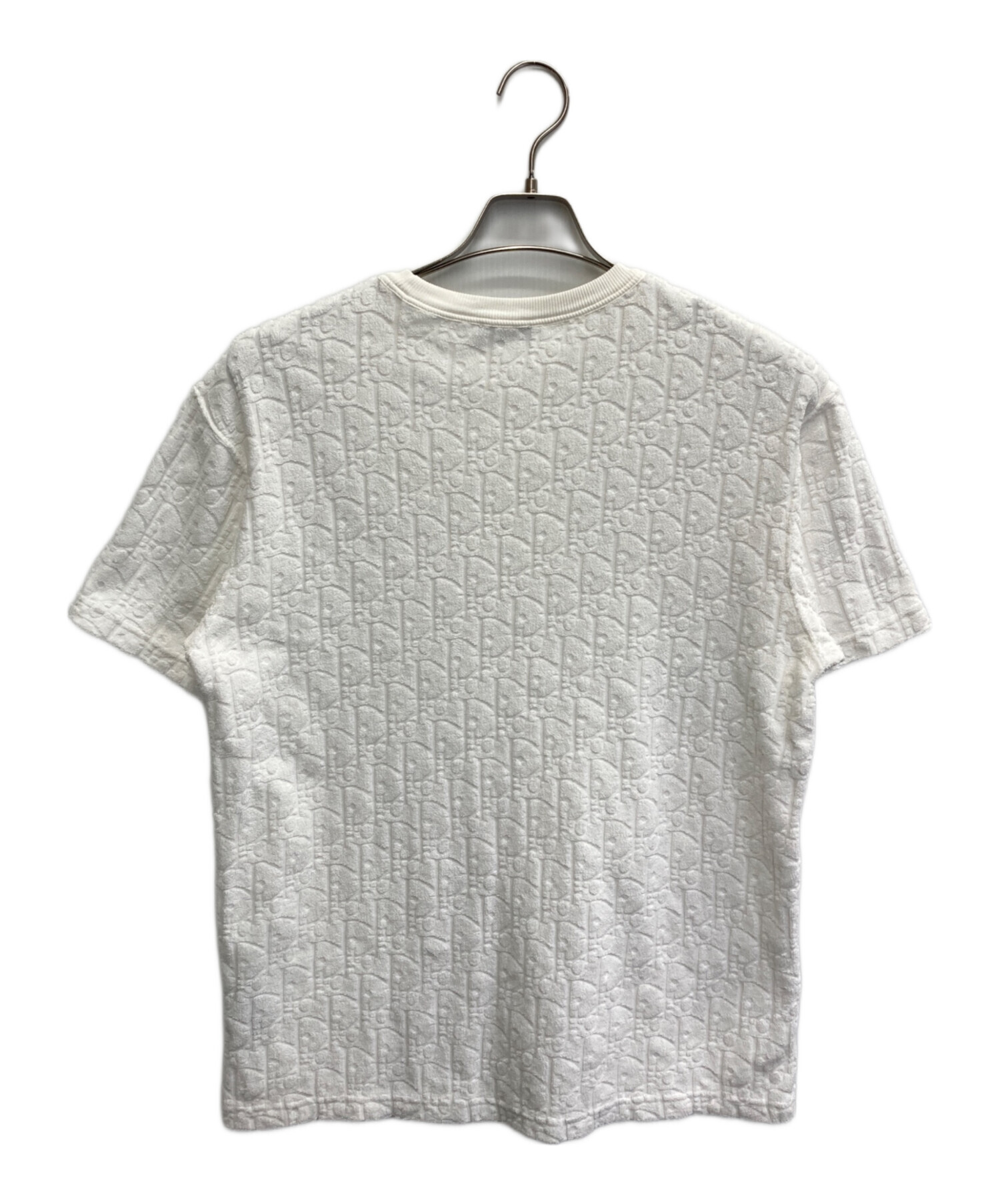 Dior トロッター Tシャツ Christian Dior トロッター柄 花柄刺繍 T