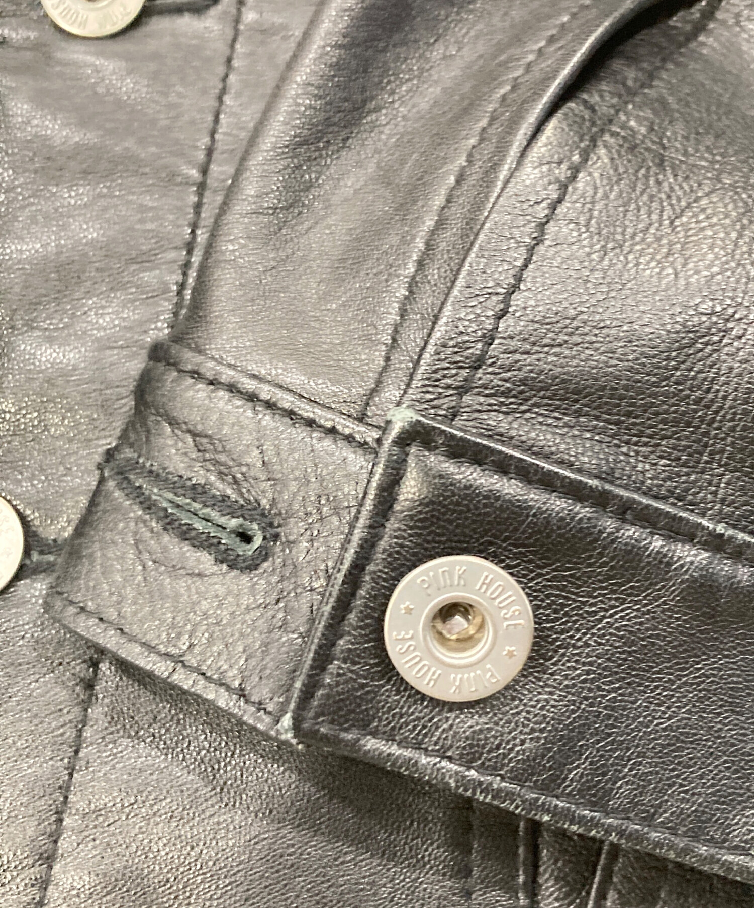 中古・古着通販】PINK HOUSE (ピンクハウス) シープ レザージャケット