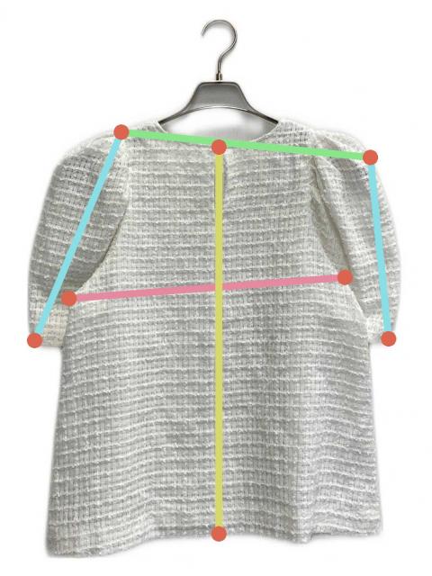 中古・古着通販】OHGA (オオガ) ブラウス ホワイト サイズ:FREE