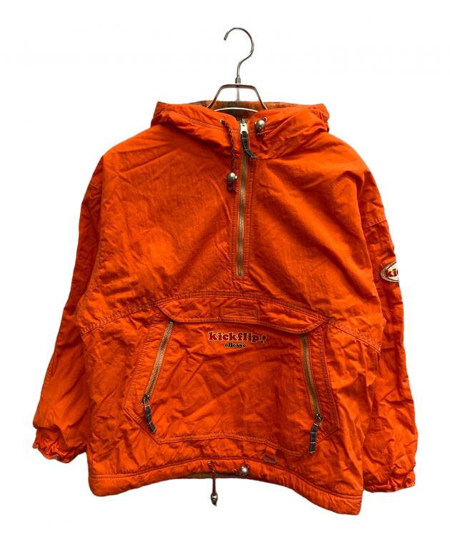 エレッセ アノラック リフレクター パーカー オレンジ Lサイズ エレッセ アノラック リフレクター パーカー オレンジ Lサイズ