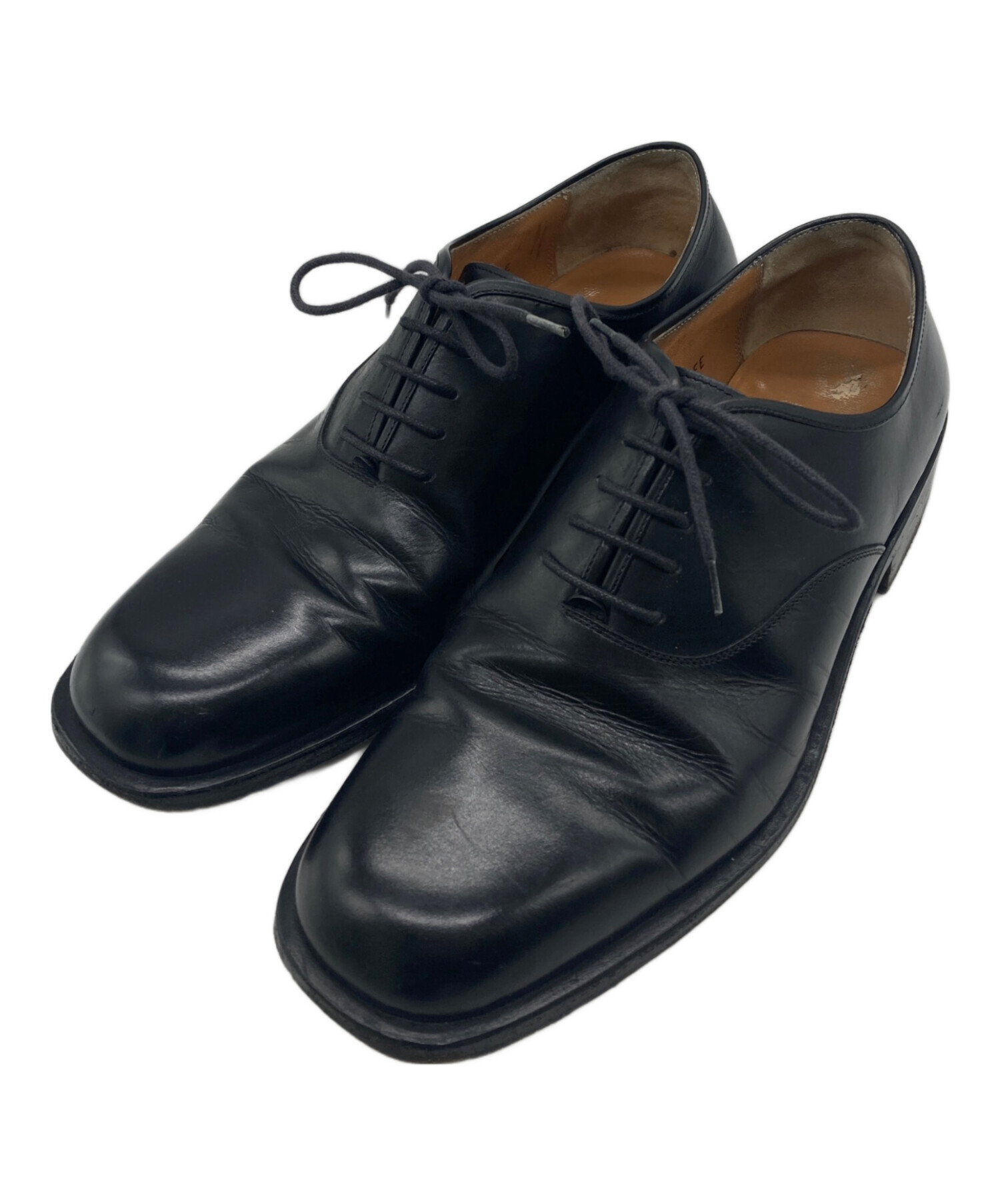 未使用 サルヴァトーレフェラガモ レザー ドレスシューズ ビジネス ブラック 7 中古・古着通販】Salvatore Ferragamo (サルヴァトーレ フェラガモ