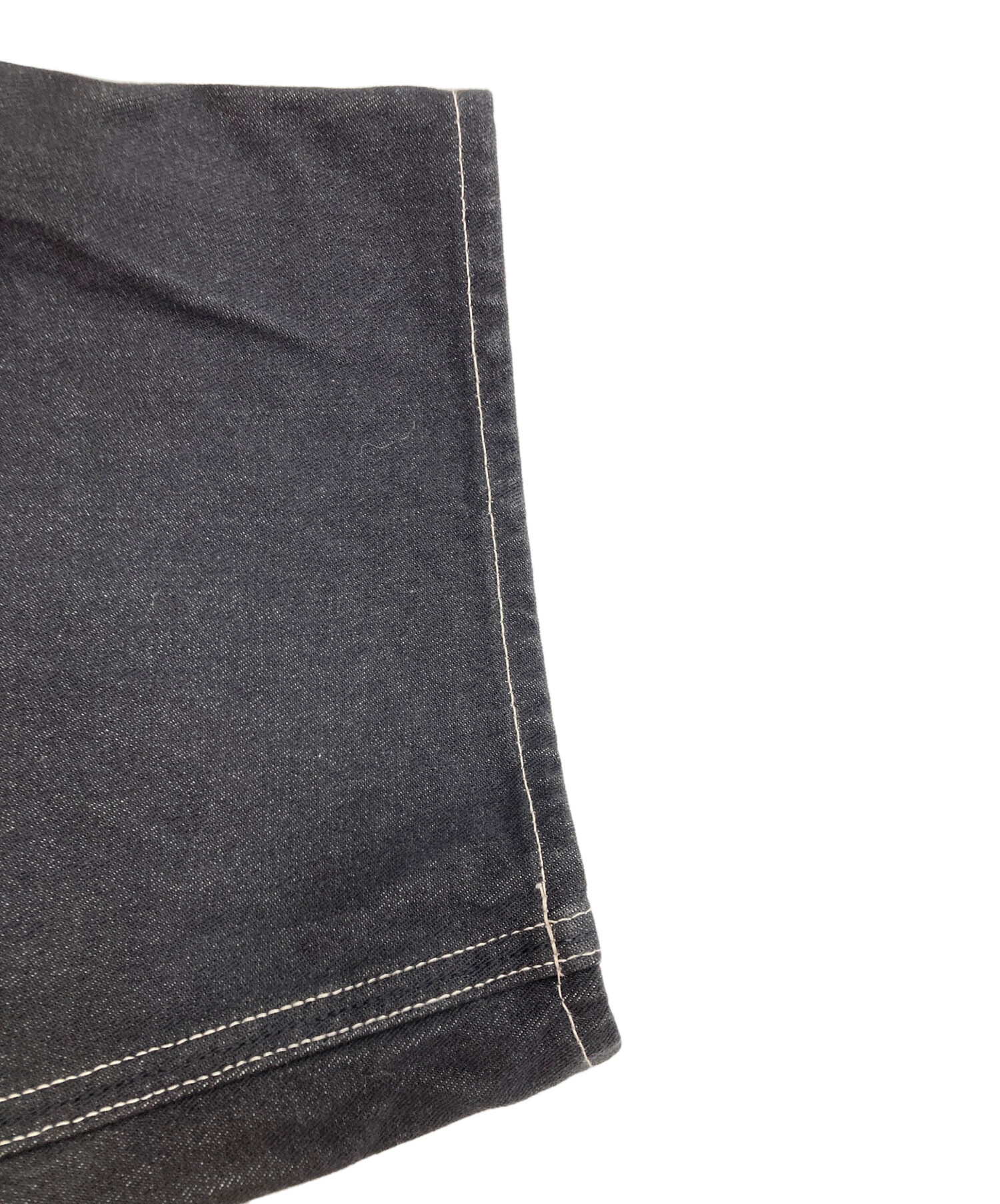 中古・古着通販】FAUVES (フォーブ) 25AW RANCH BLACK ワイドデニム 