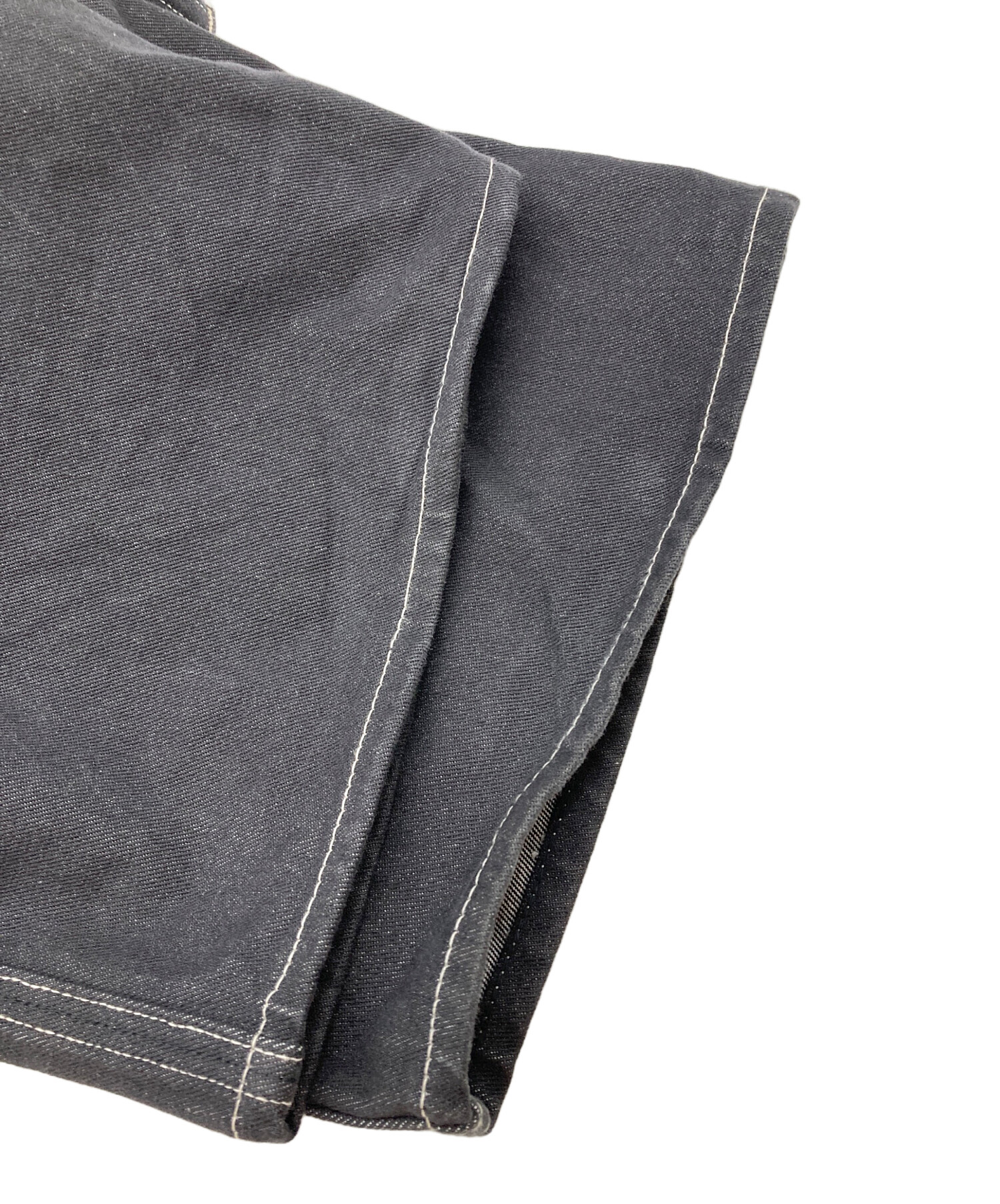 中古・古着通販】FAUVES (フォーブ) 25AW RANCH BLACK ワイドデニム