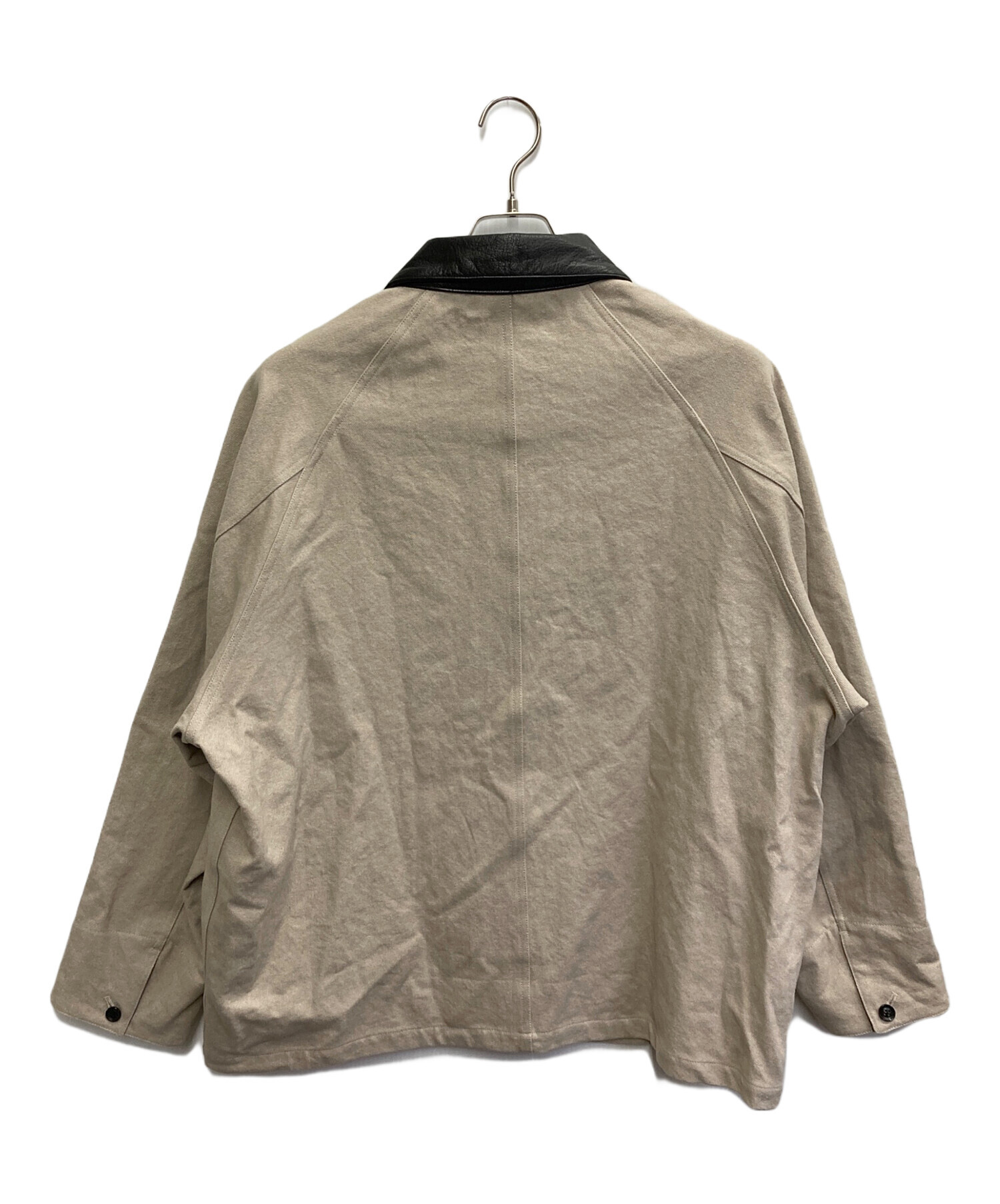 Leather Switiching Work JKT – echeveria official store echeveria