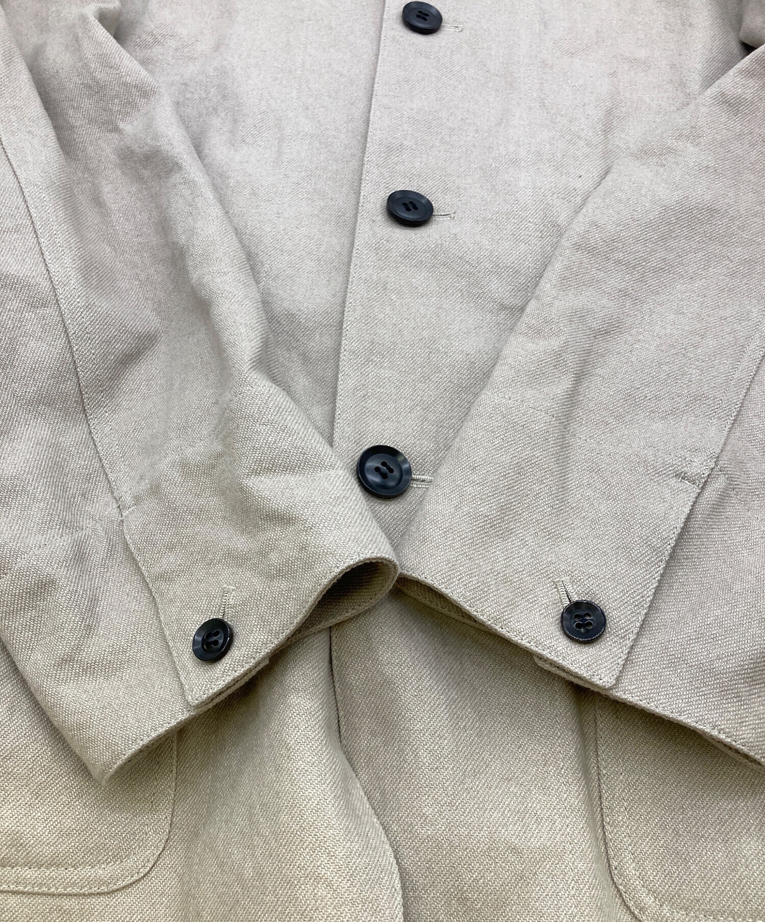 中古・古着通販】echeveria (エケベリア) Leather Switiching Work JKT