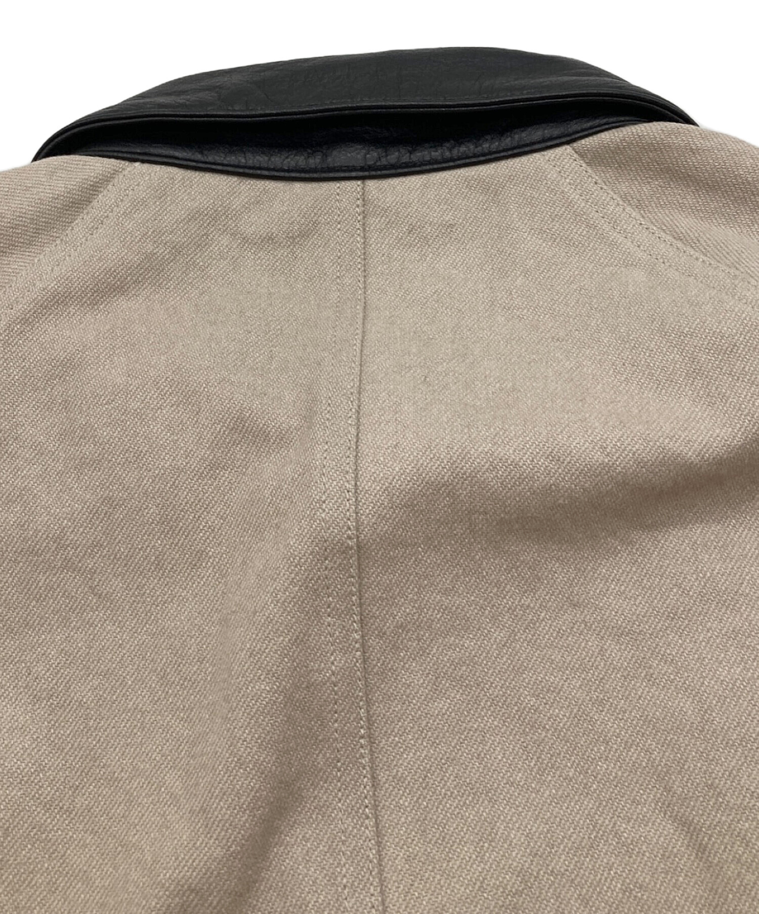 中古・古着通販】echeveria (エケベリア) Leather Switiching Work JKT